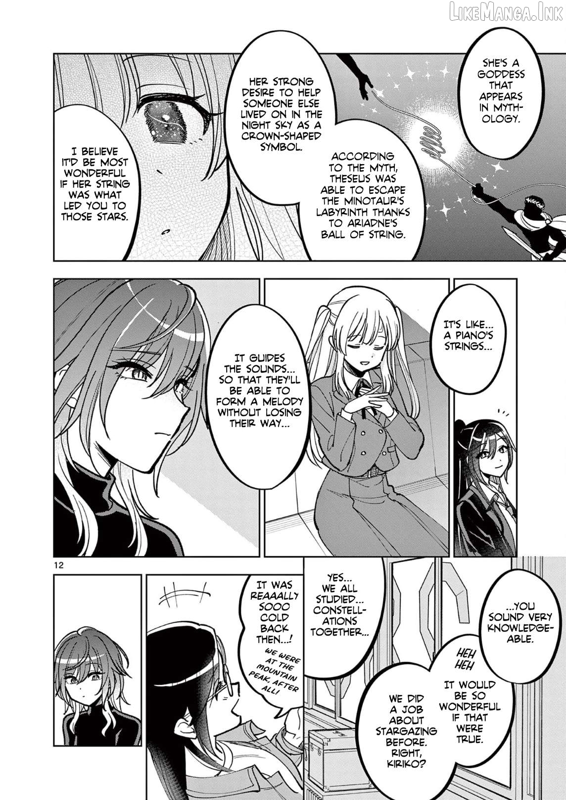 The Idolm@ster: Shiny Colors - Hazuki's Shinography Chapter 14 - page 13