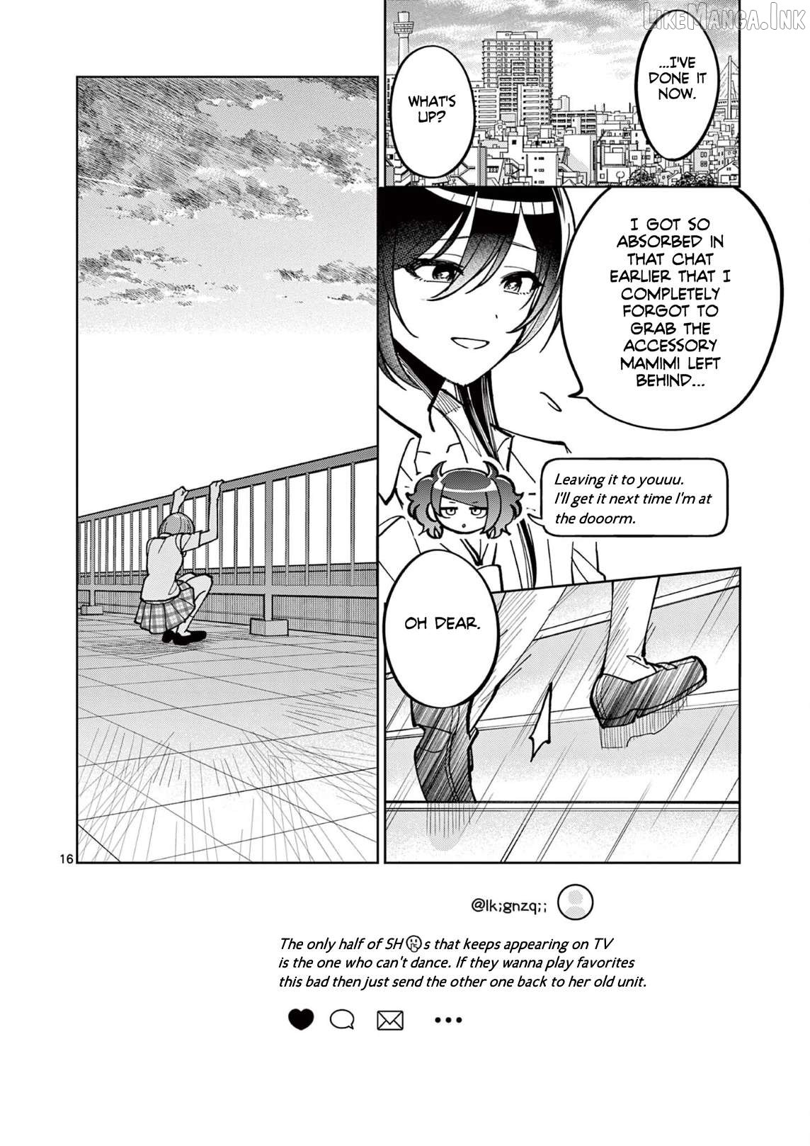 The Idolm@ster: Shiny Colors - Hazuki's Shinography Chapter 14 - page 17