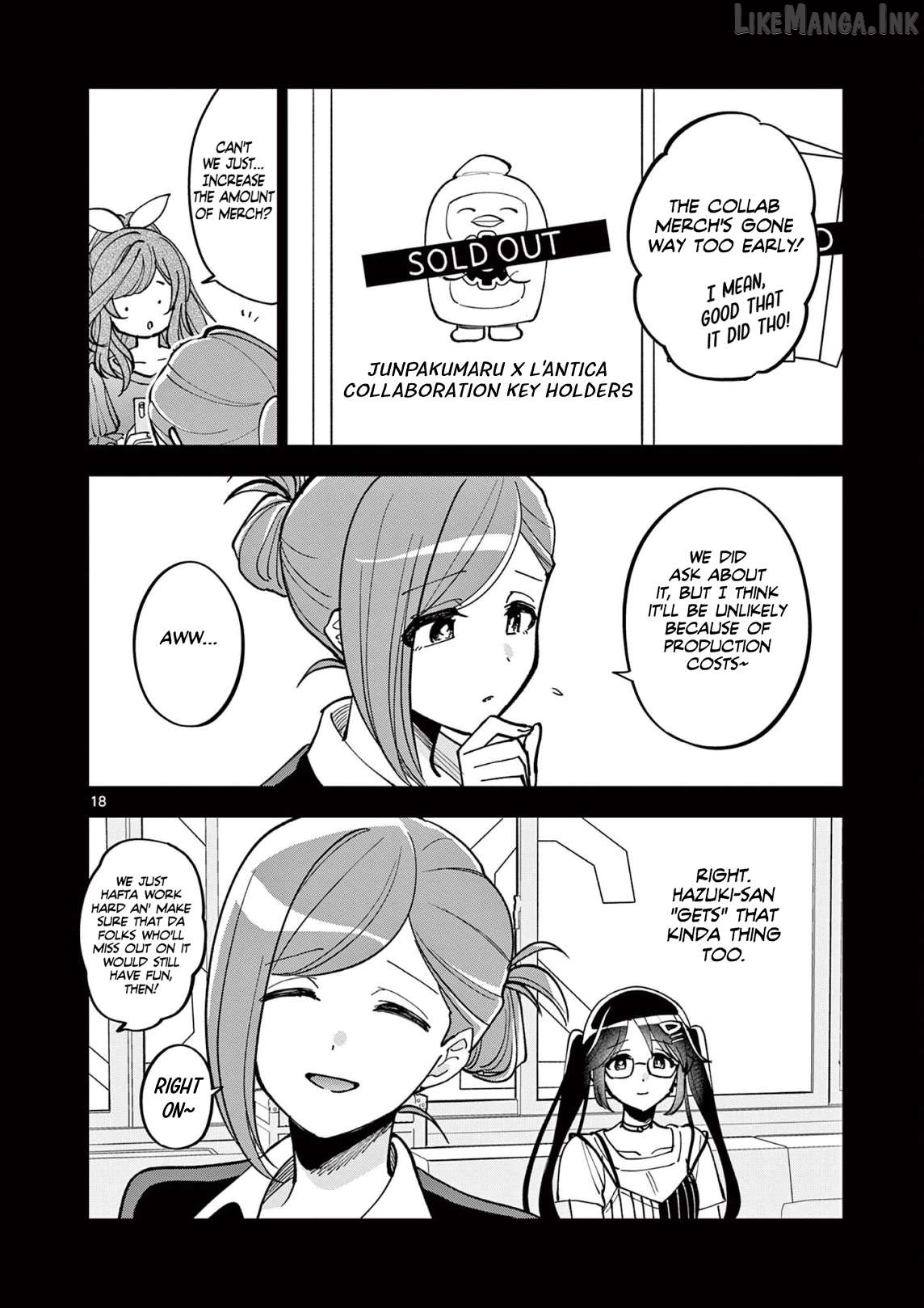 The Idolm@ster: Shiny Colors - Hazuki's Shinography Chapter 14 - page 19