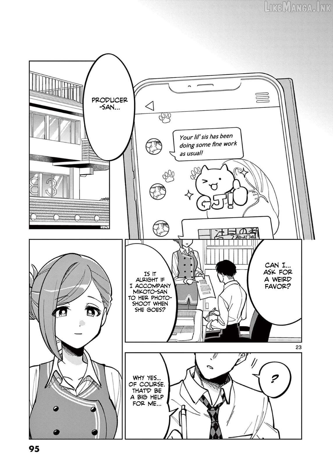 The Idolm@ster: Shiny Colors - Hazuki's Shinography Chapter 14 - page 24