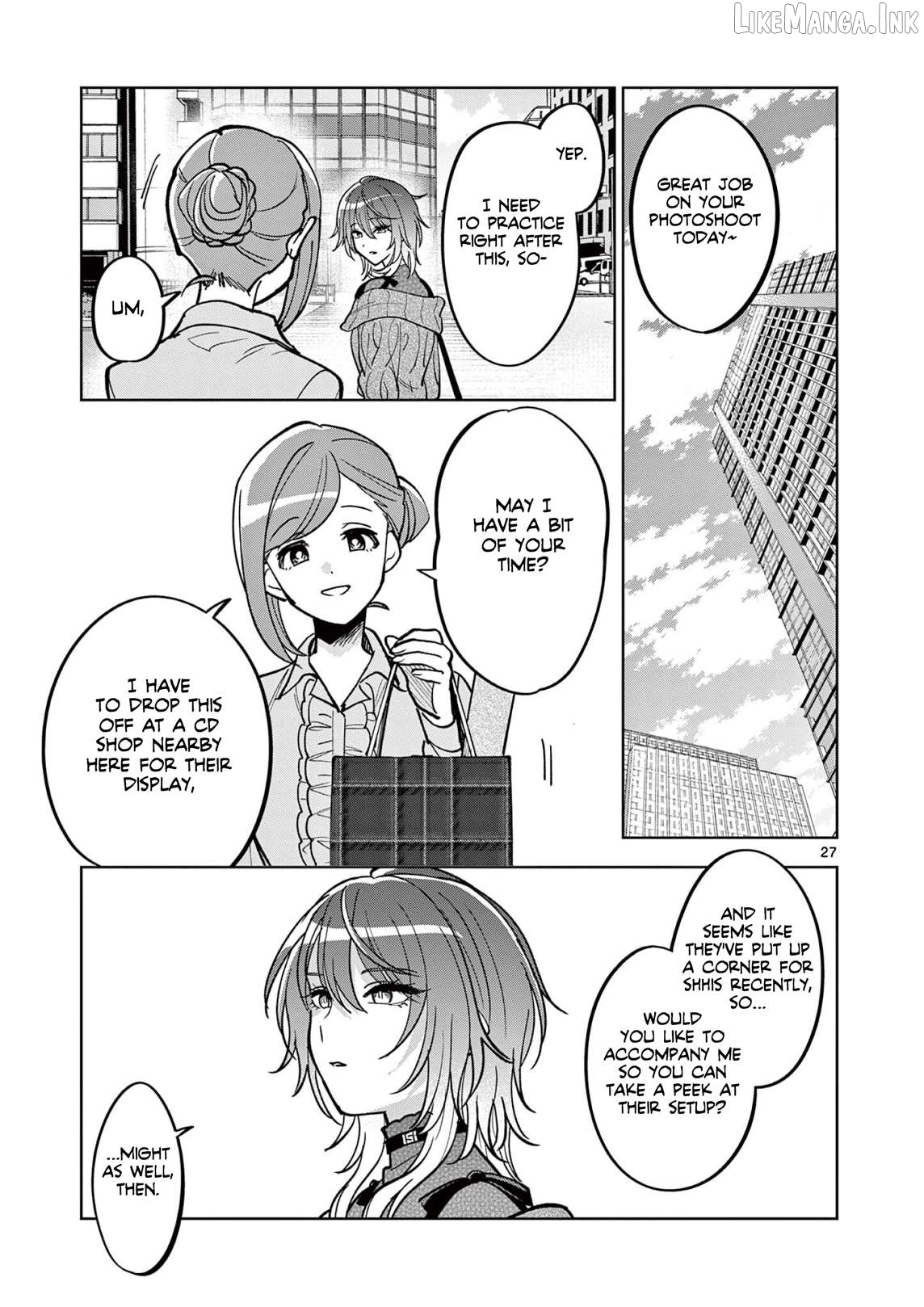The Idolm@ster: Shiny Colors - Hazuki's Shinography Chapter 14 - page 27
