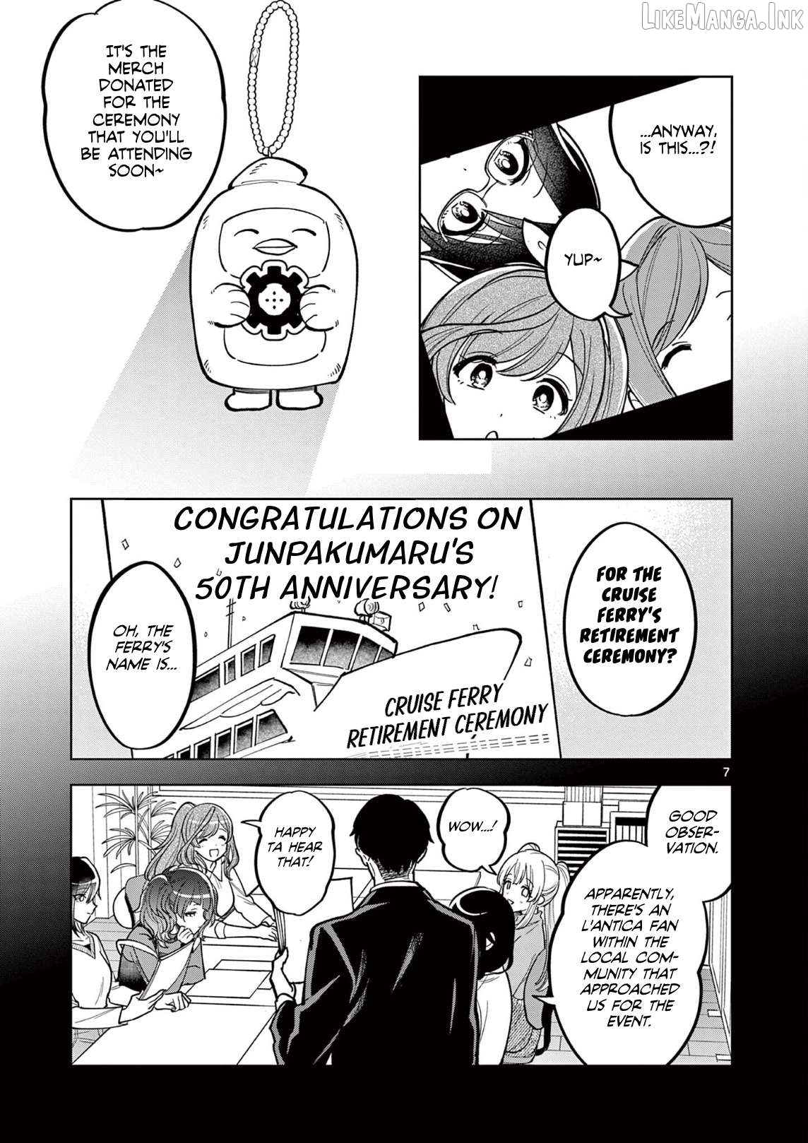 The Idolm@ster: Shiny Colors - Hazuki's Shinography Chapter 14 - page 8