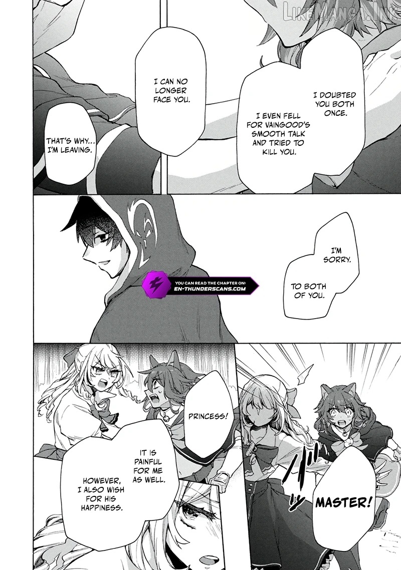 "Kukuku ....... He is the weakest of the Four Heavenly Kings." I was dismissed from my job, but somehow I became the master of a hero and a holy maiden. Chapter 21.1 - page 15