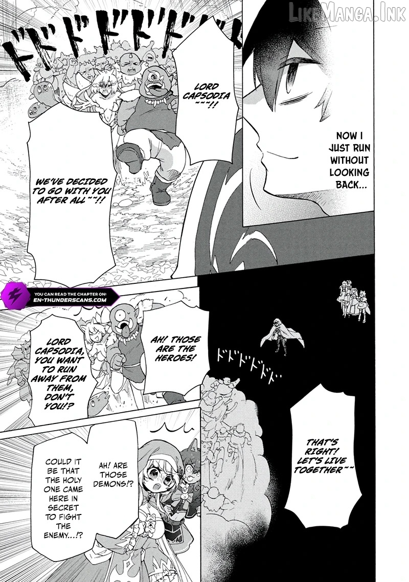 "Kukuku ....... He is the weakest of the Four Heavenly Kings." I was dismissed from my job, but somehow I became the master of a hero and a holy maiden. Chapter 21.1 - page 18