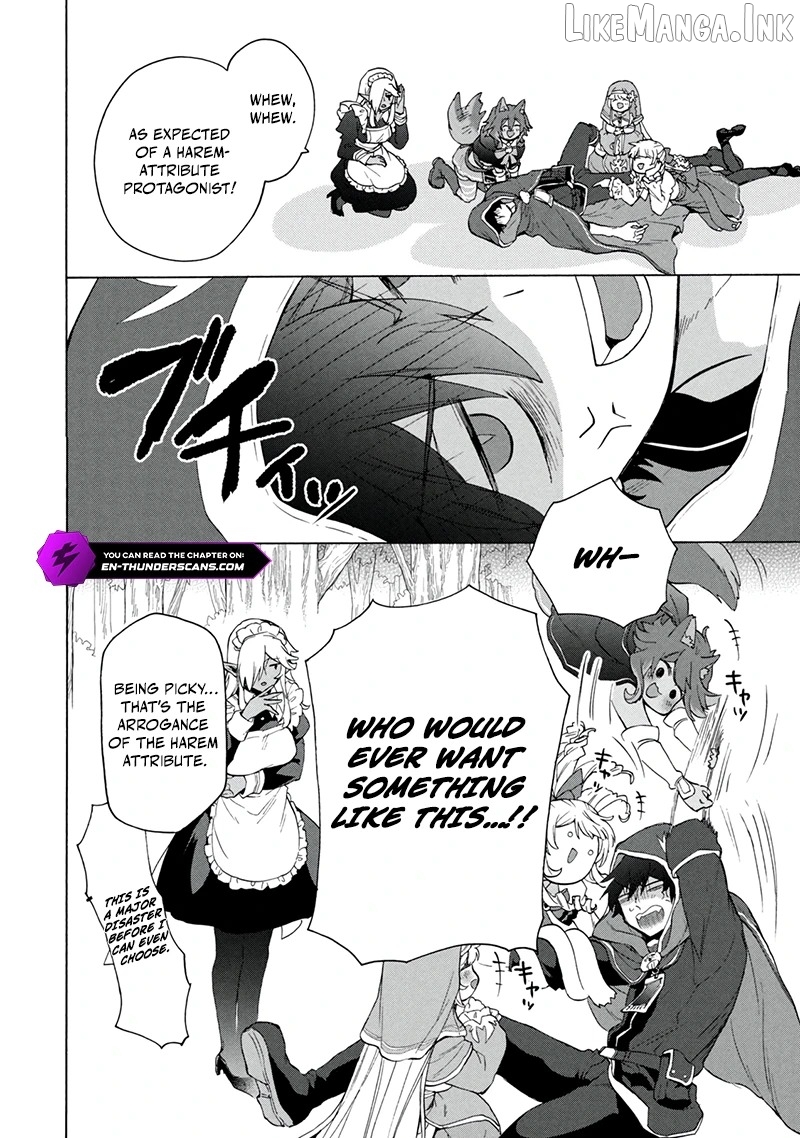 "Kukuku ....... He is the weakest of the Four Heavenly Kings." I was dismissed from my job, but somehow I became the master of a hero and a holy maiden. Chapter 21.1 - page 23