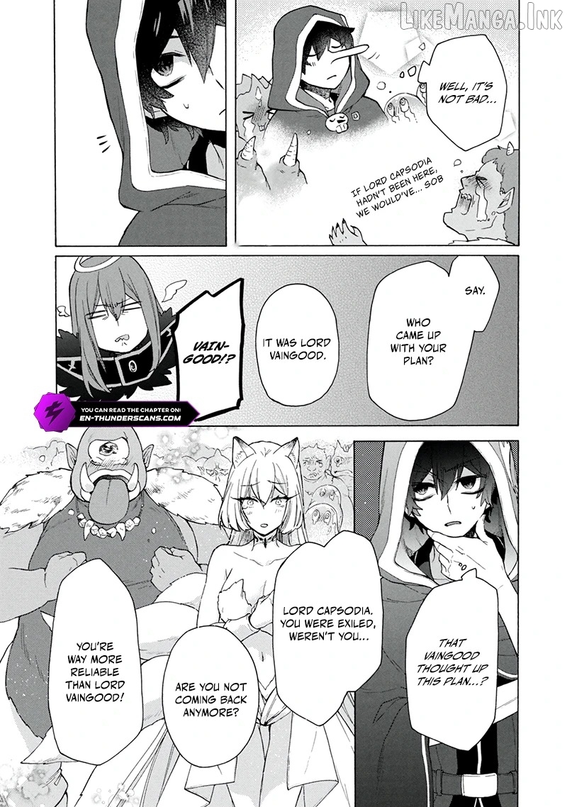 "Kukuku ....... He is the weakest of the Four Heavenly Kings." I was dismissed from my job, but somehow I became the master of a hero and a holy maiden. Chapter 21.1 - page 6
