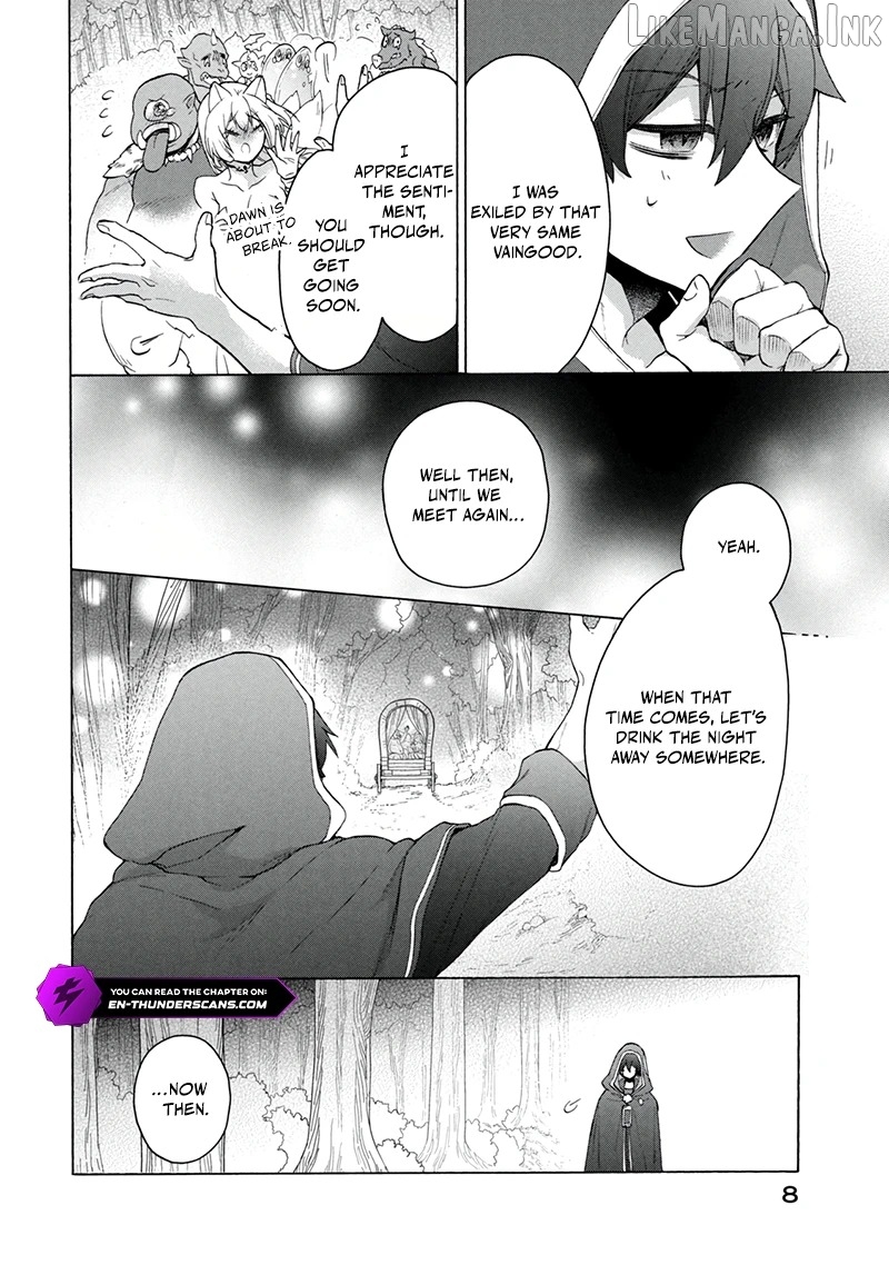 "Kukuku ....... He is the weakest of the Four Heavenly Kings." I was dismissed from my job, but somehow I became the master of a hero and a holy maiden. Chapter 21.1 - page 7