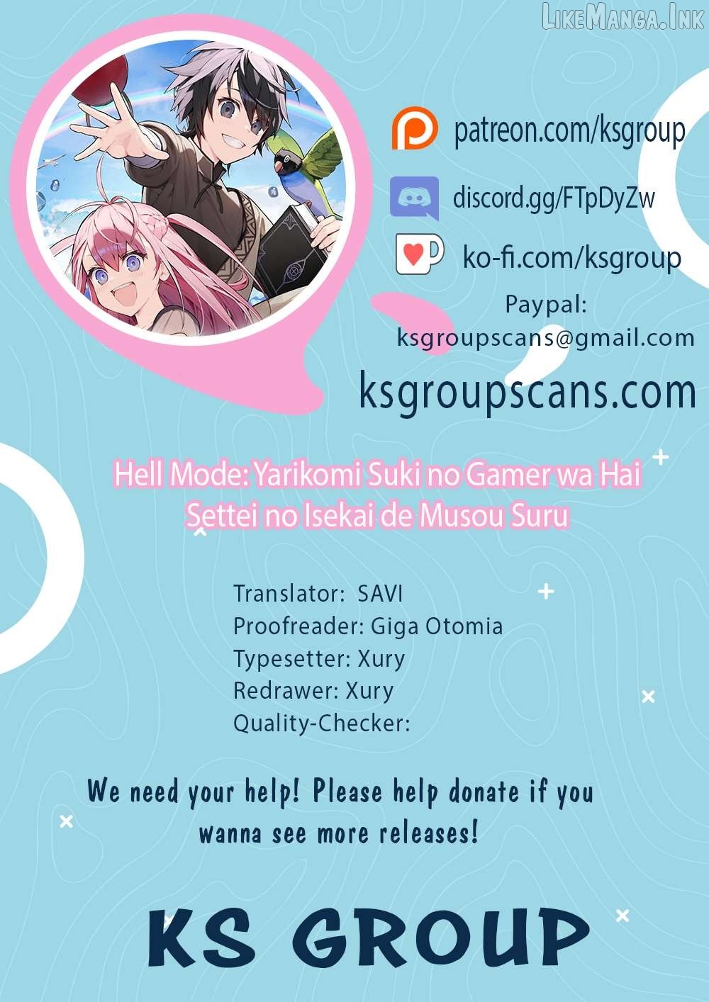 Hell Mode: Yarikomi Suki no Gamer wa Hai Settei no Isekai de Musou Suru Chapter 99.2 - page 1