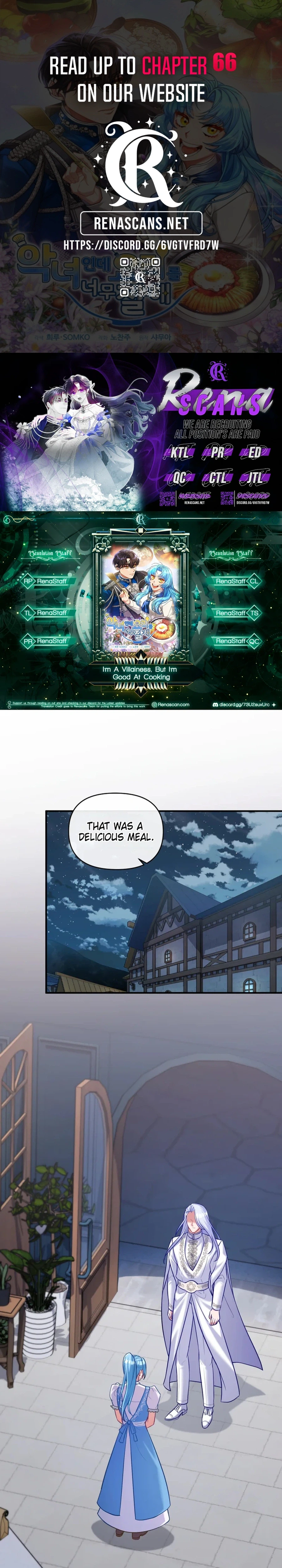I’m a Villainess, but I’m Good at Cooking Chapter 62 - page 1