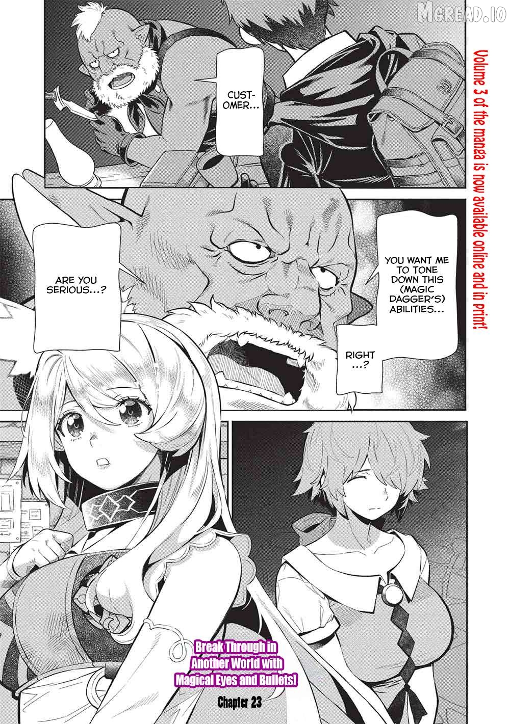 Break Through in Another World With Magical Eyes and Bullets!! Chapter 23  - page 2