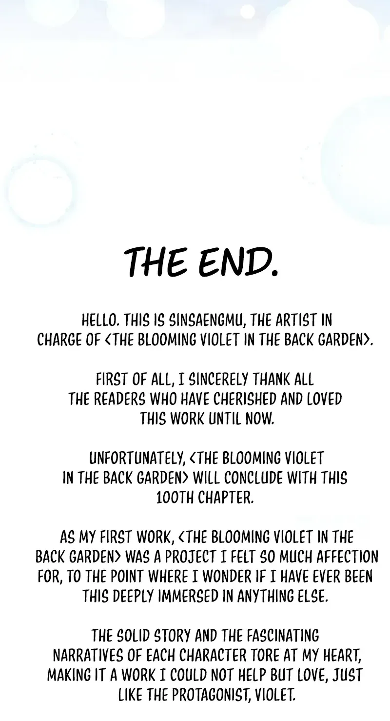 The Blooming Violet in the Back Garden Chapter 100 - page 119
