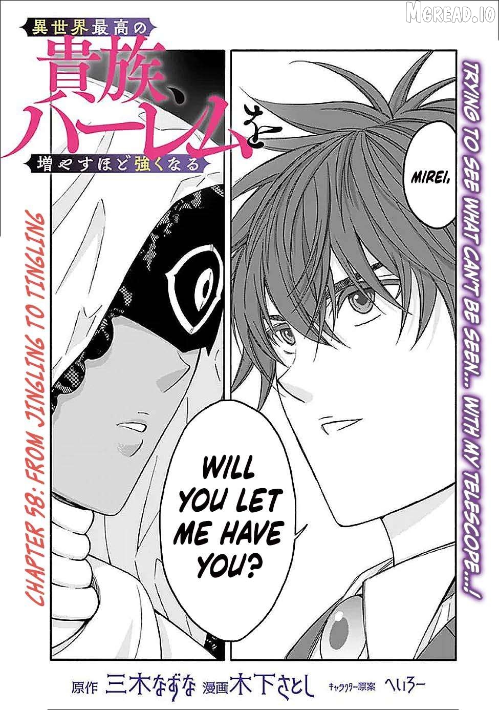 The Best Noble In Another World: The Bigger My Harem Gets, The Stronger I Become Chapter 58 - page 2
