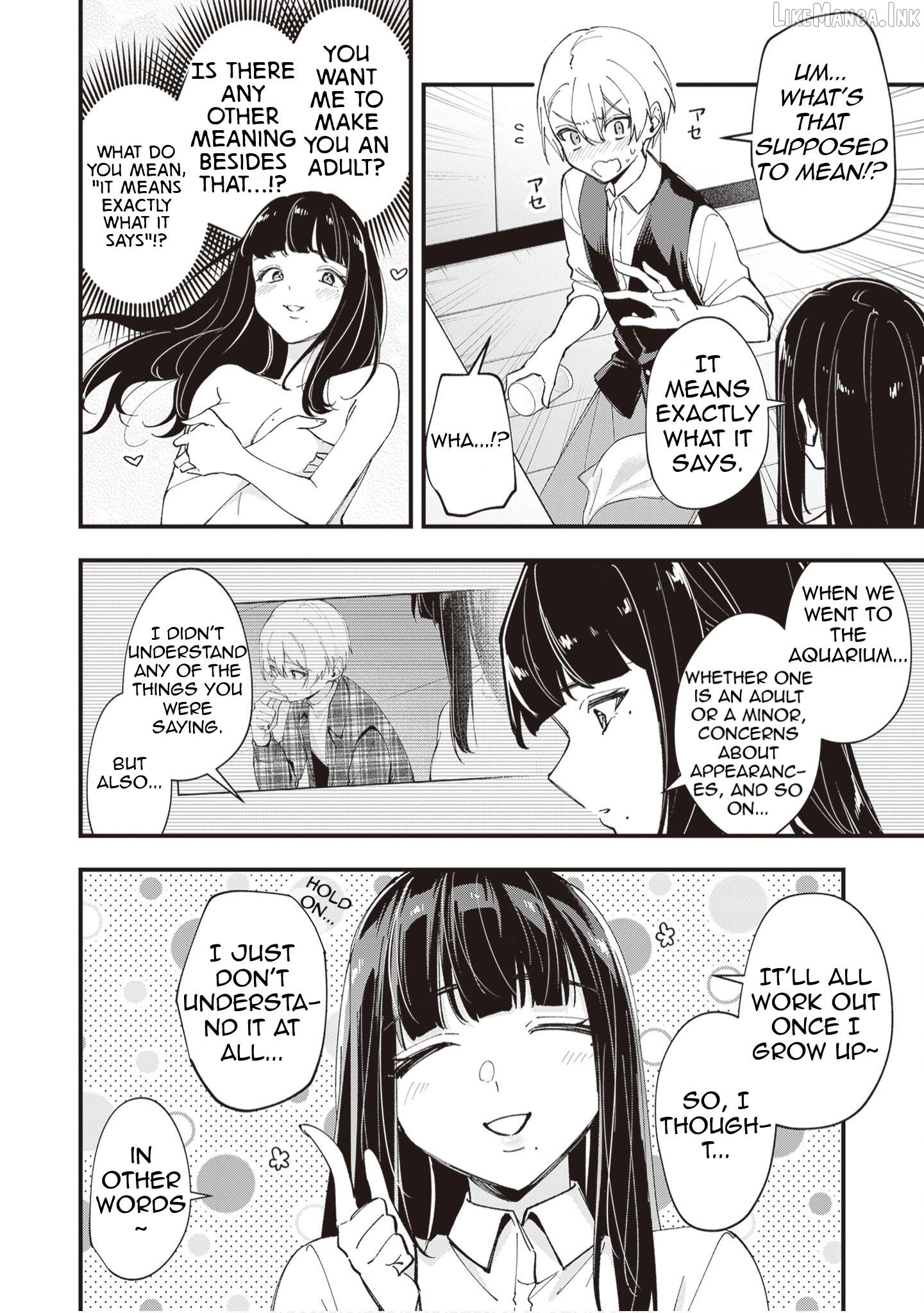 The Manager And The Oblivious Waitress Chapter 53 - page 3