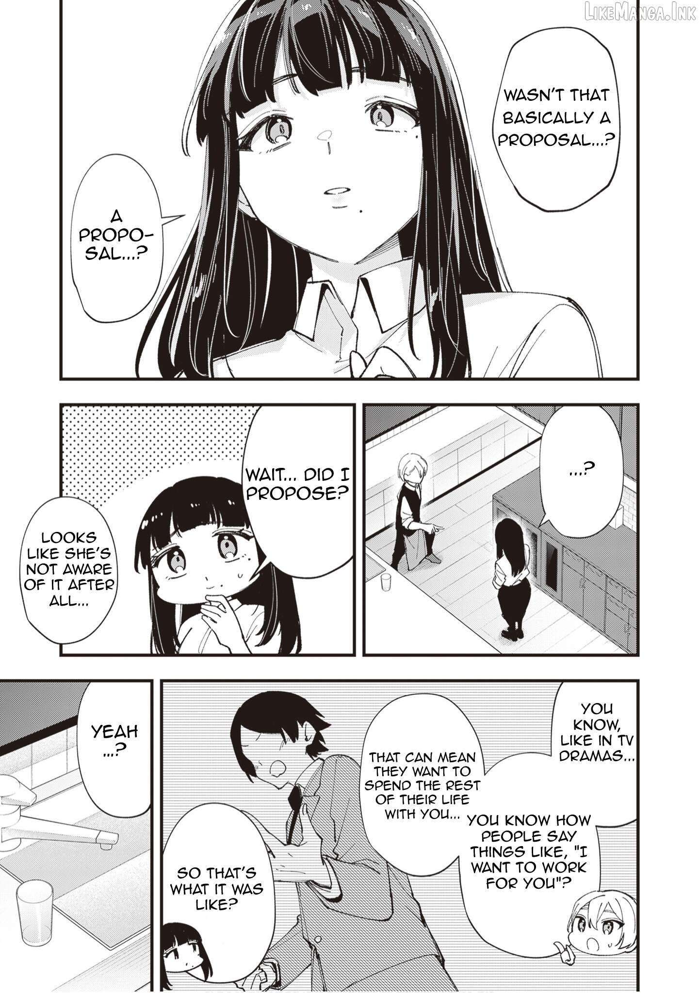 The Manager And The Oblivious Waitress Chapter 53 - page 6