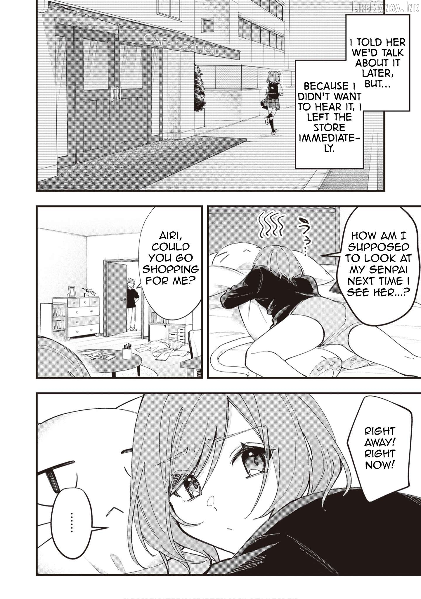 The Manager And The Oblivious Waitress Chapter 54 - page 4