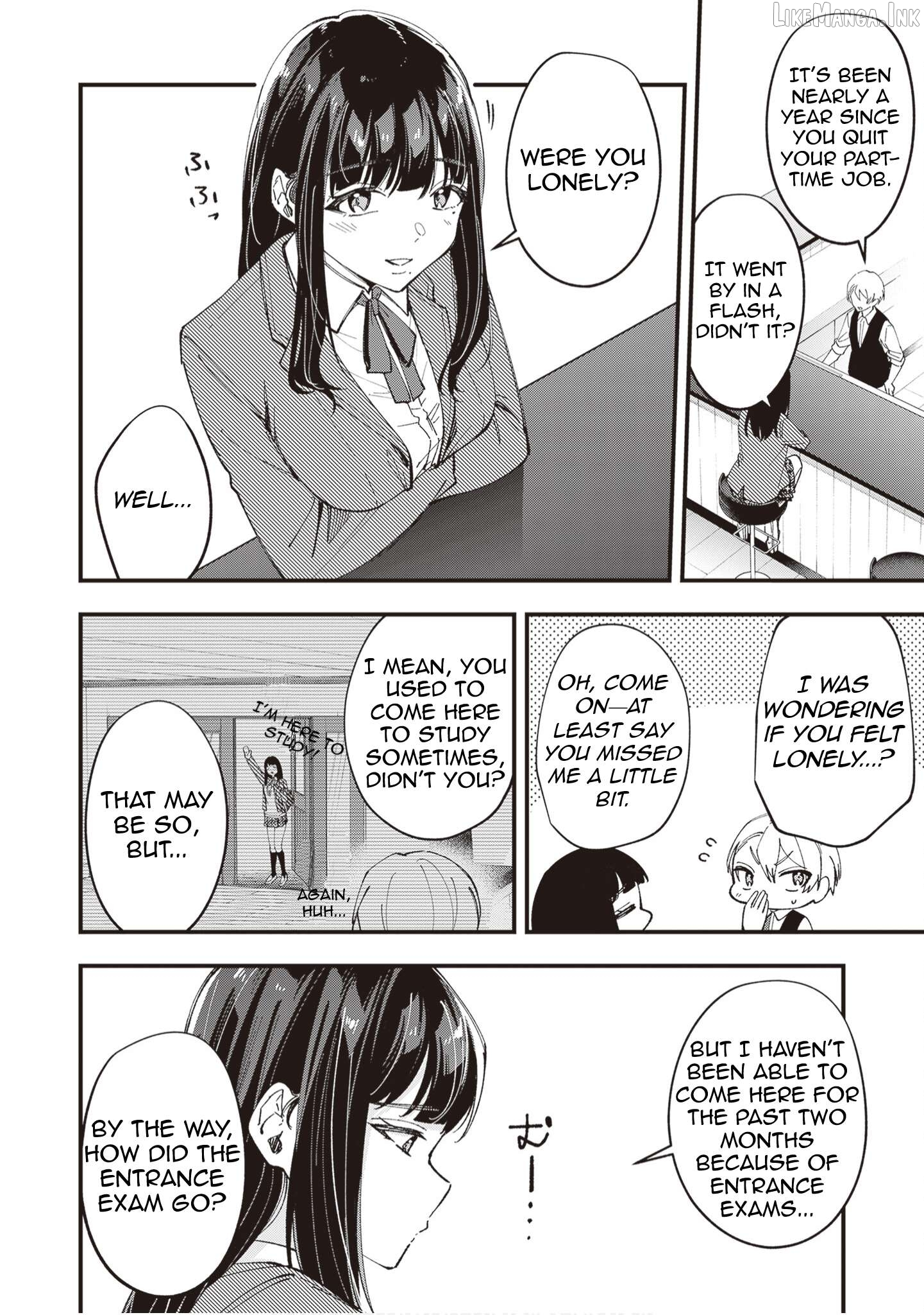 The Manager And The Oblivious Waitress Chapter 55 - page 3