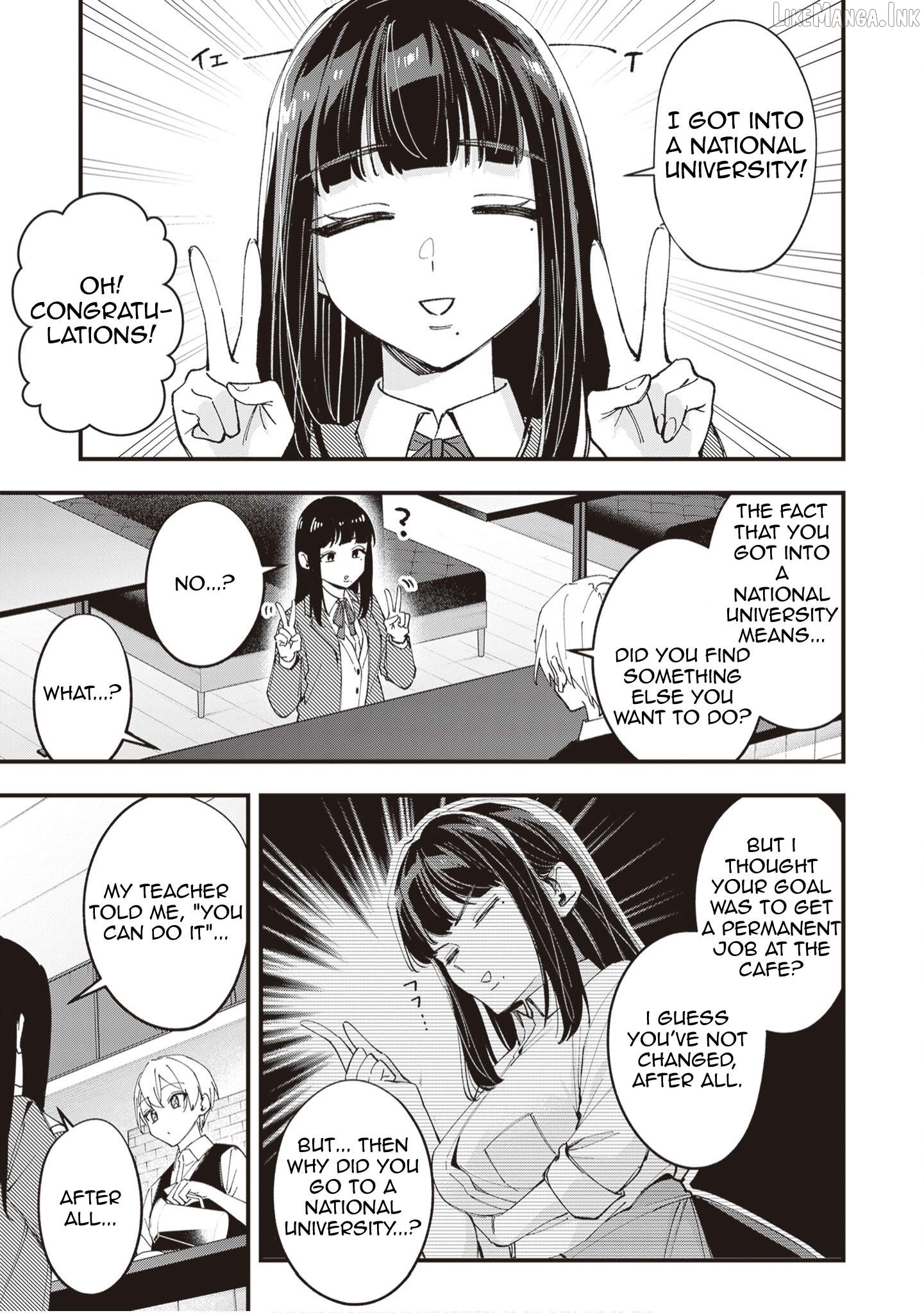 The Manager And The Oblivious Waitress Chapter 55 - page 4