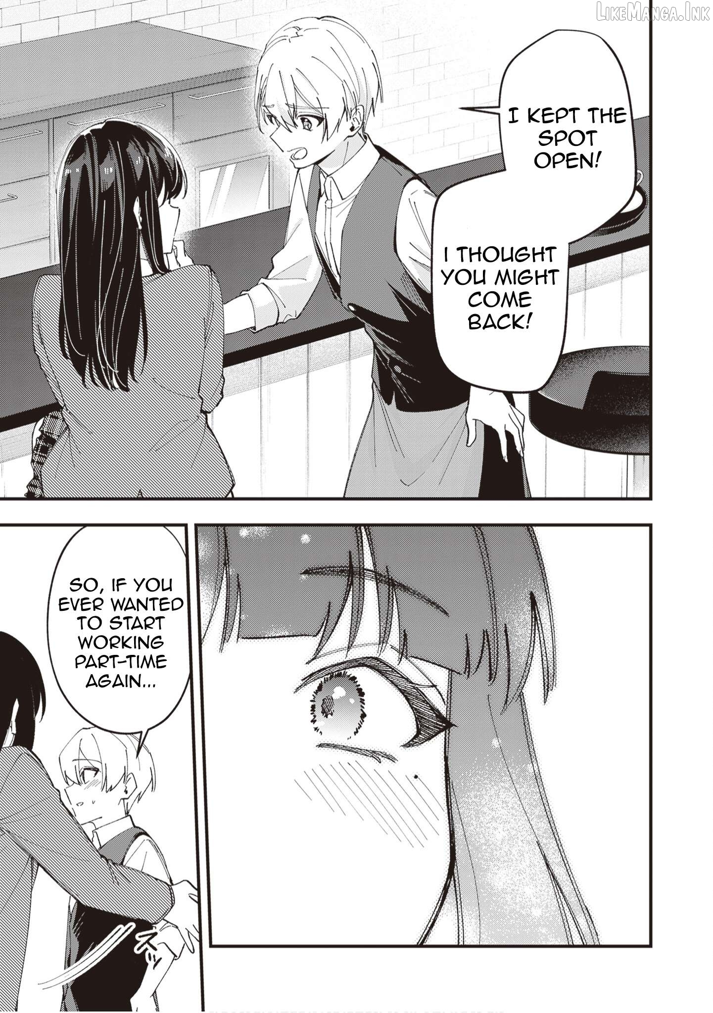 The Manager And The Oblivious Waitress Chapter 55 - page 6