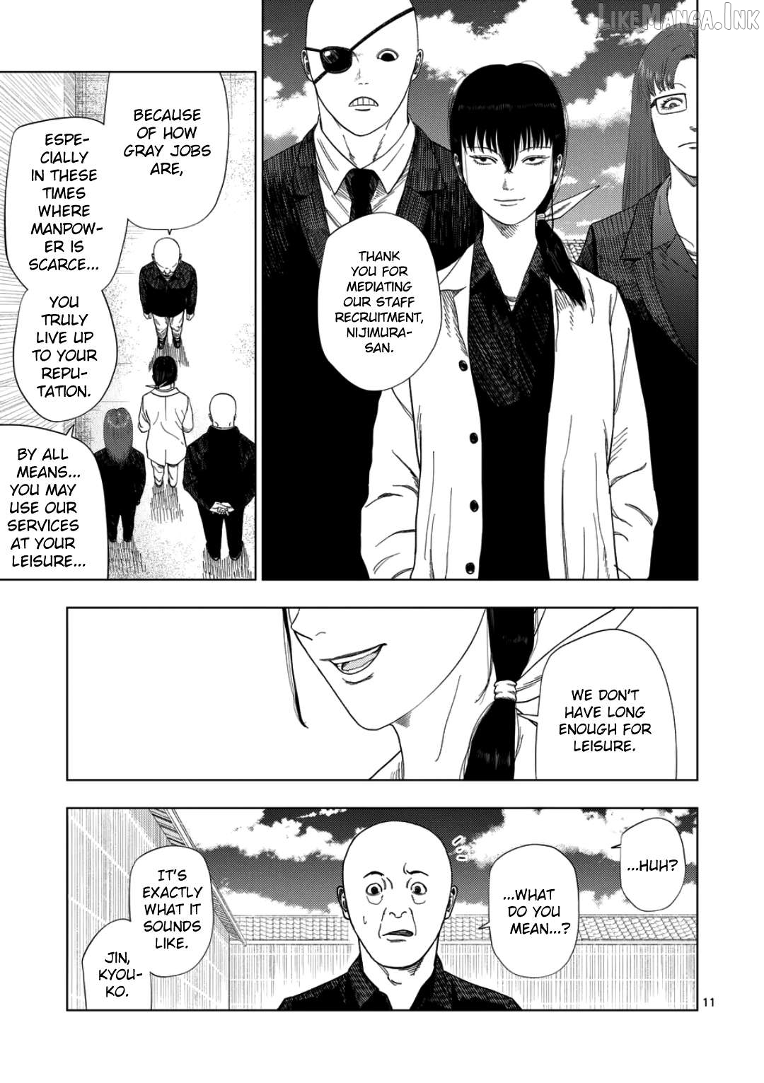 Ura Baito: Toubou Kinshi Chapter 240 - page 10