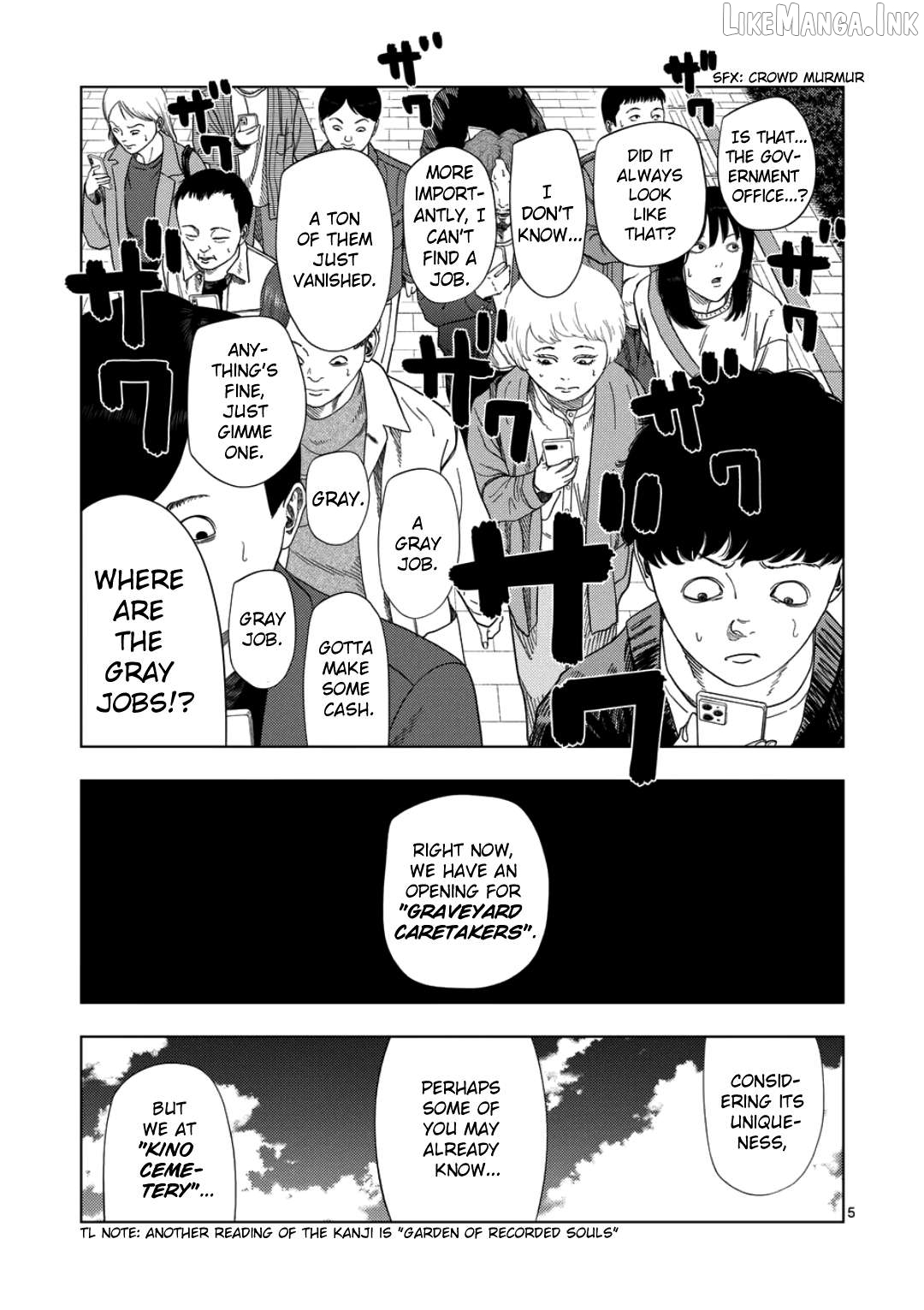 Ura Baito: Toubou Kinshi Chapter 240 - page 5