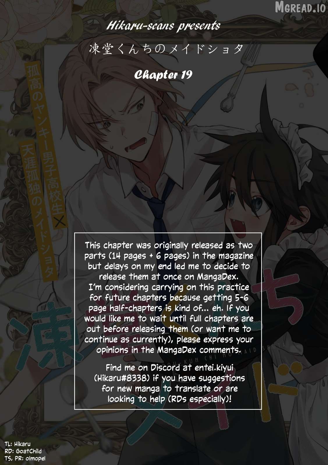 Toudou-Kun Chi No Maid Shota Chapter 19 - page 21