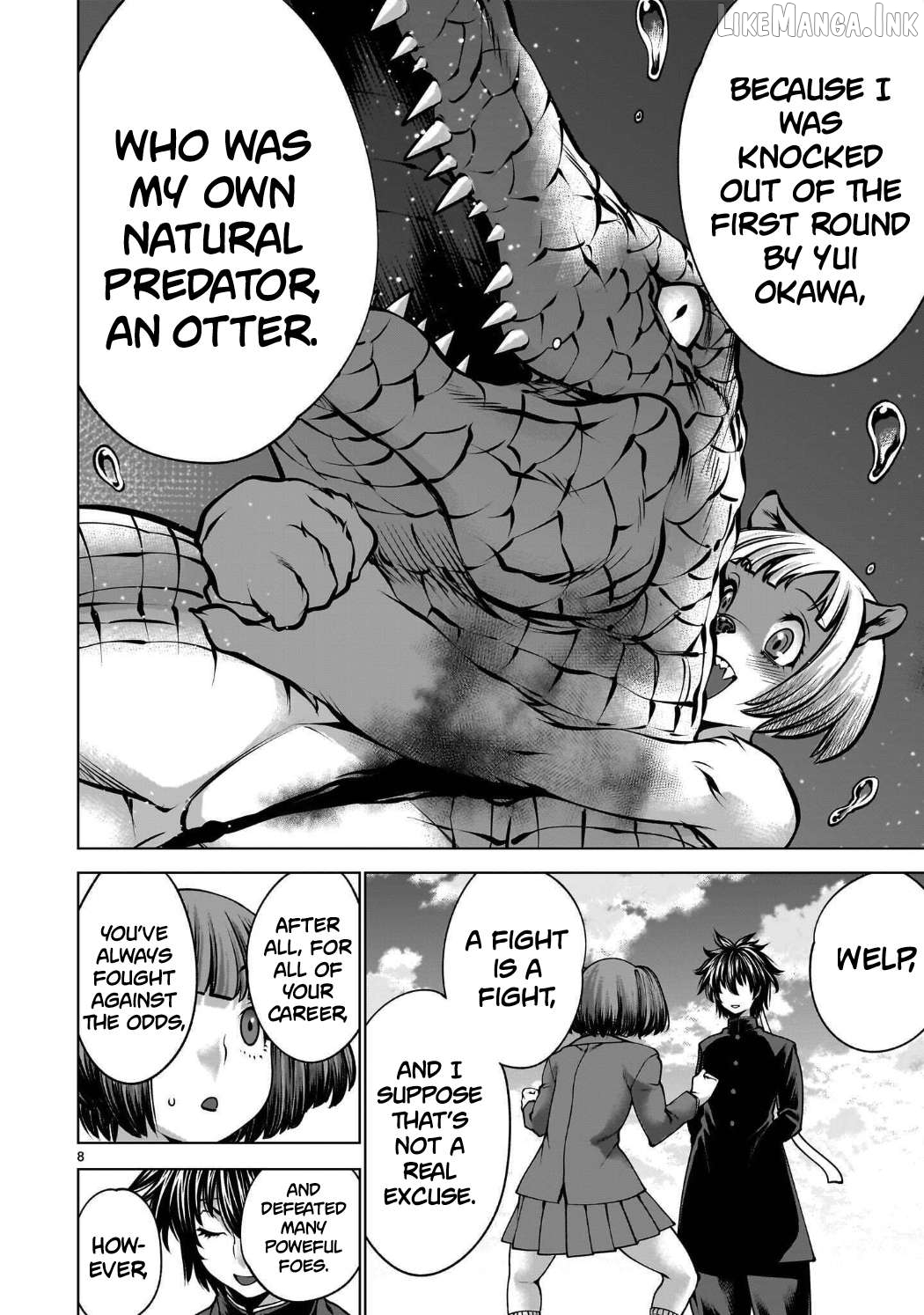 Killing Bites Chapter 141 - page 8
