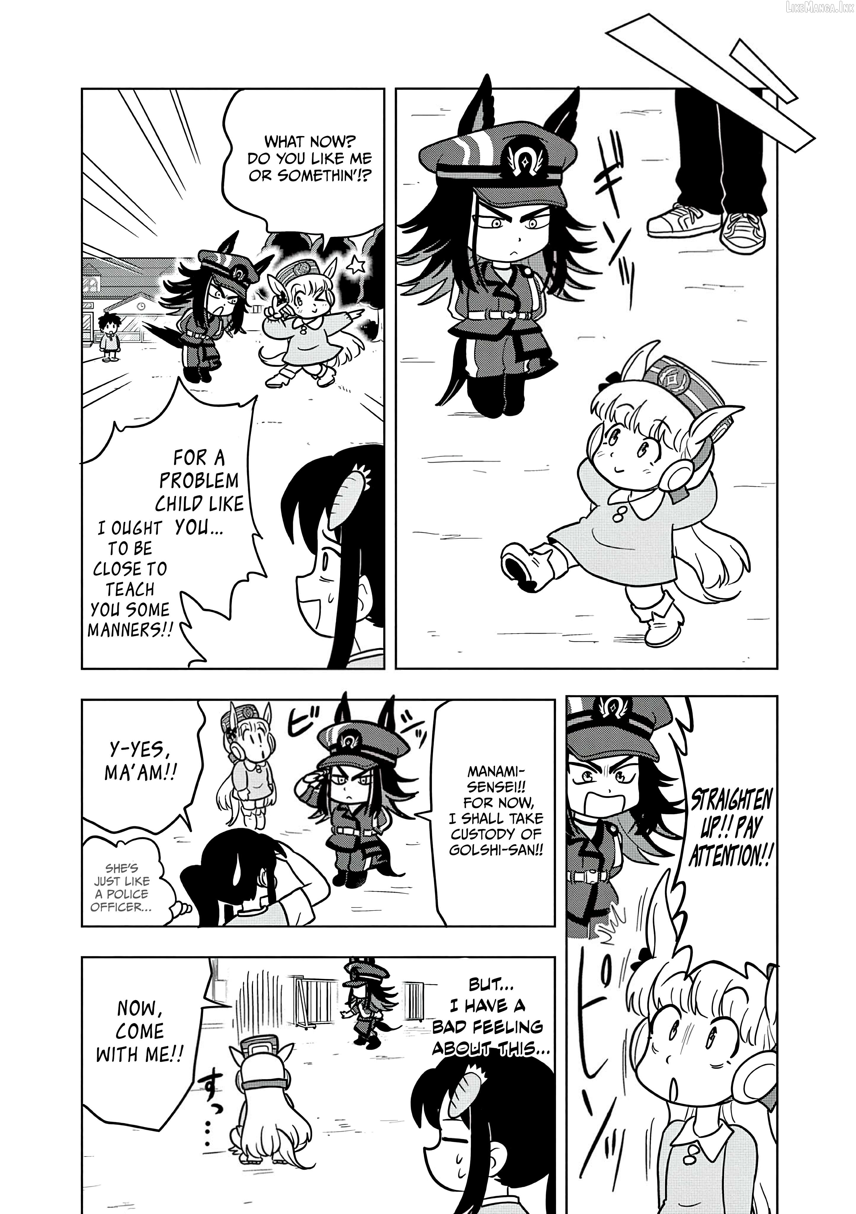 Uma Musume Pretty Derby Pisupisu☆Supisupi Golshi-Chan Chapter 57 - page 11