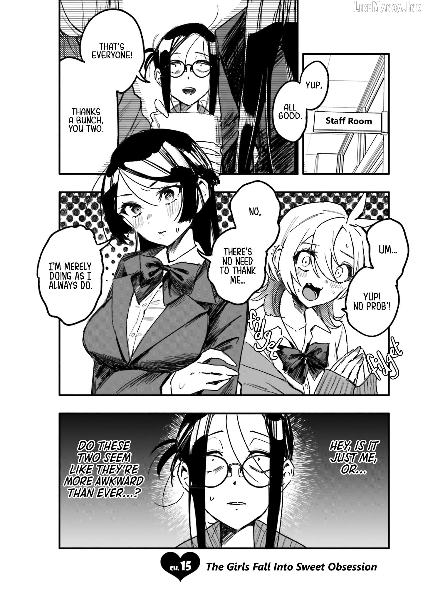 Kanpeki Na Iinchou-Chan To Gouhou Gyaru-Chan No Manga Chapter 15 - page 2