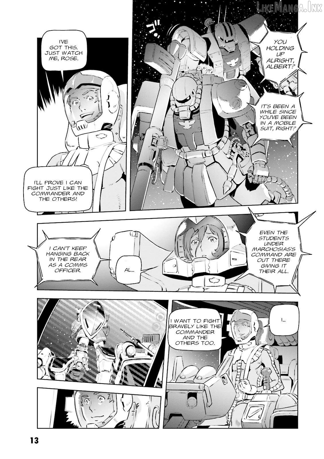 Mobile Suit Gundam Side Story - Missing Link Chapter 13 - page 13