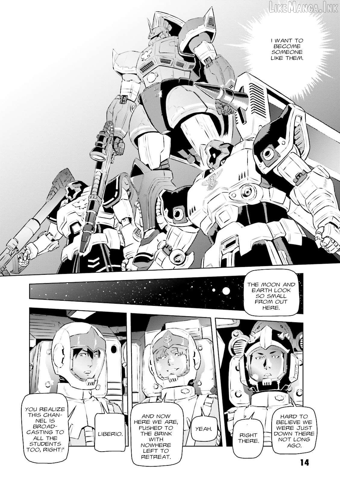 Mobile Suit Gundam Side Story - Missing Link Chapter 13 - page 14