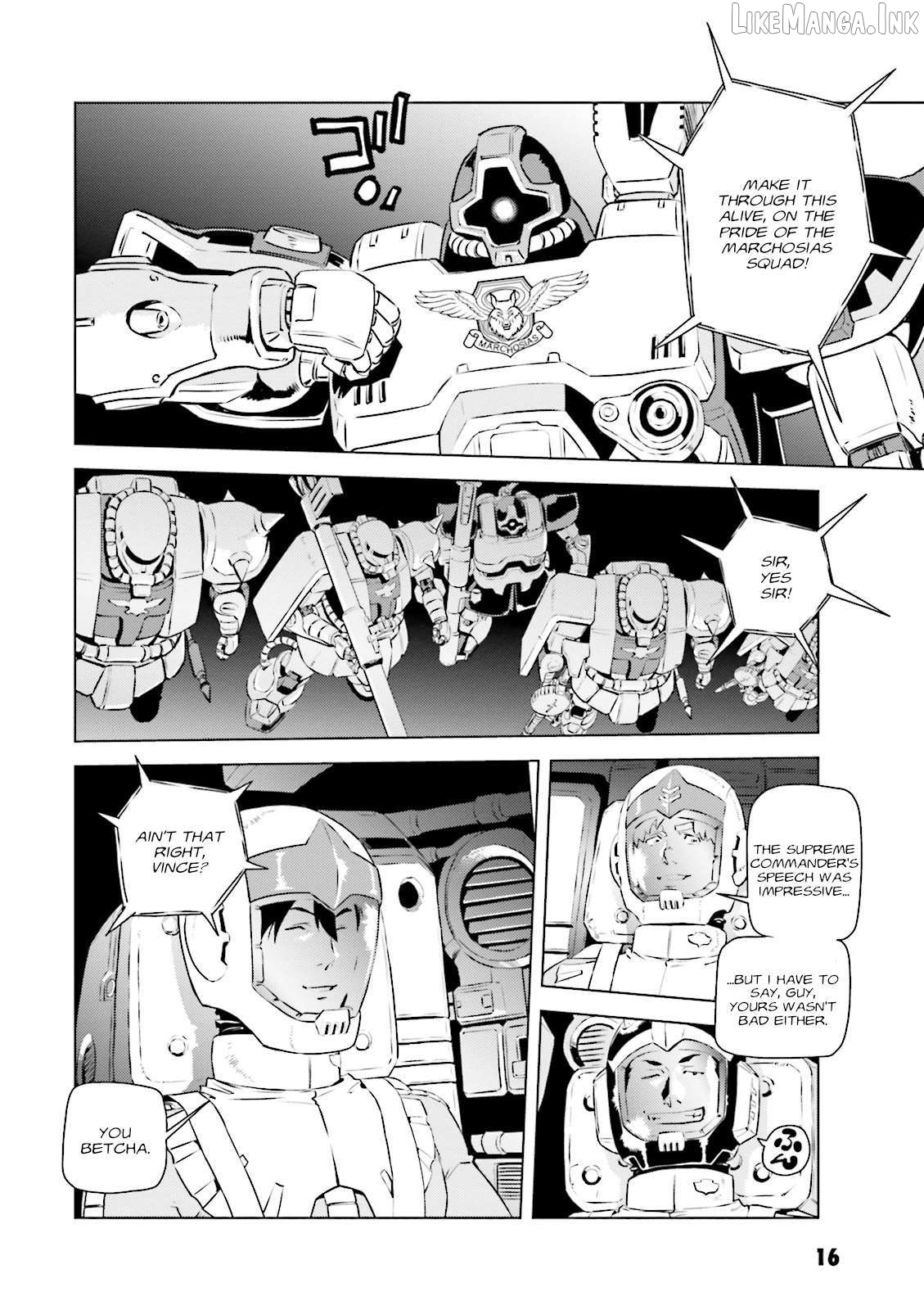 Mobile Suit Gundam Side Story - Missing Link Chapter 13 - page 16