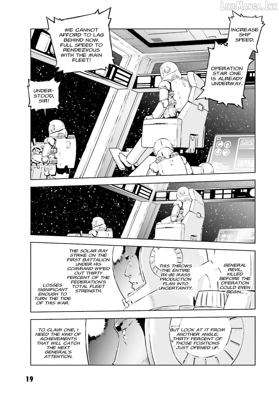 Mobile Suit Gundam Side Story - Missing Link Chapter 13 - page 19