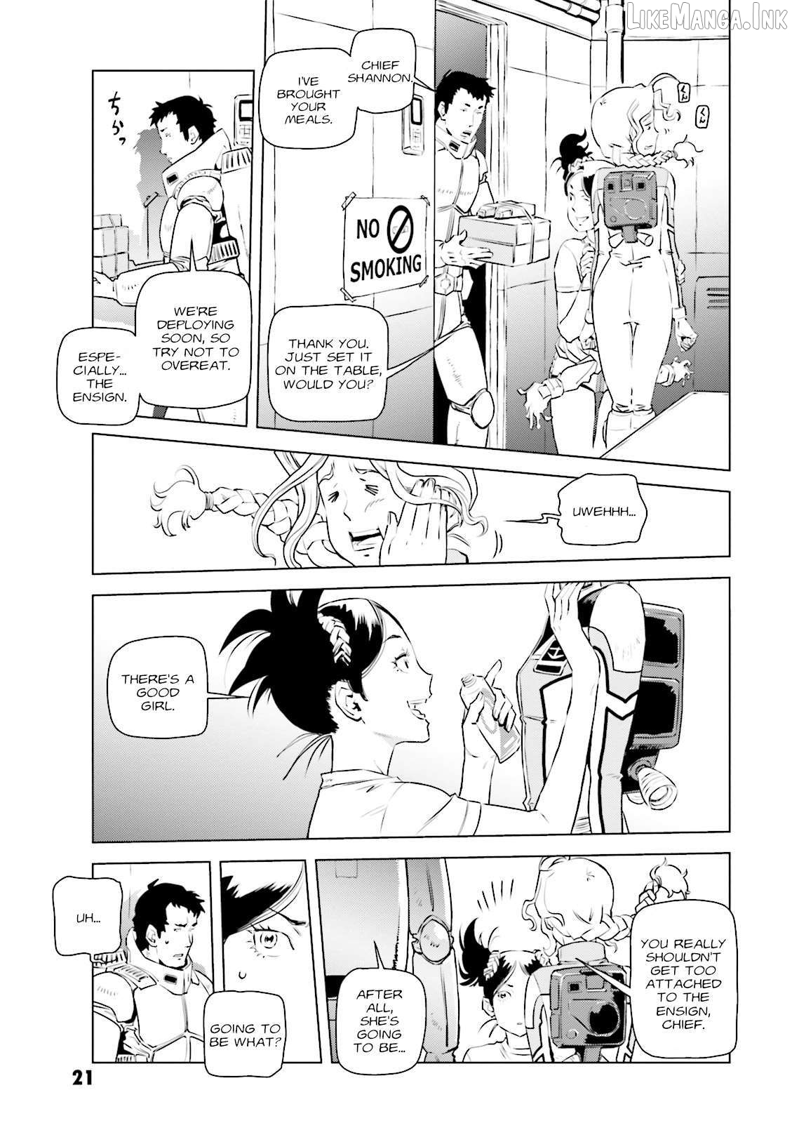 Mobile Suit Gundam Side Story - Missing Link Chapter 13 - page 21