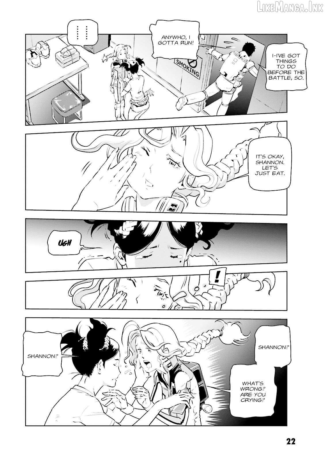 Mobile Suit Gundam Side Story - Missing Link Chapter 13 - page 22