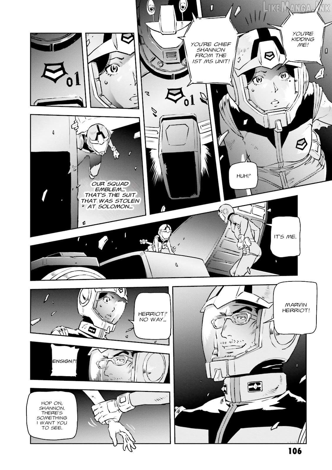 Mobile Suit Gundam Side Story - Missing Link Chapter 16 - page 21