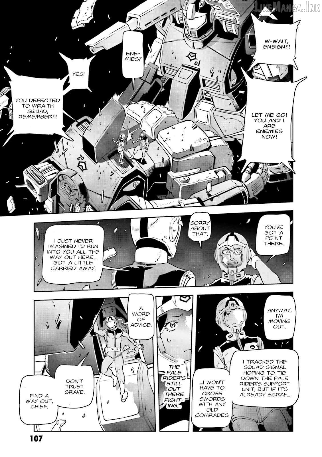 Mobile Suit Gundam Side Story - Missing Link Chapter 16 - page 22