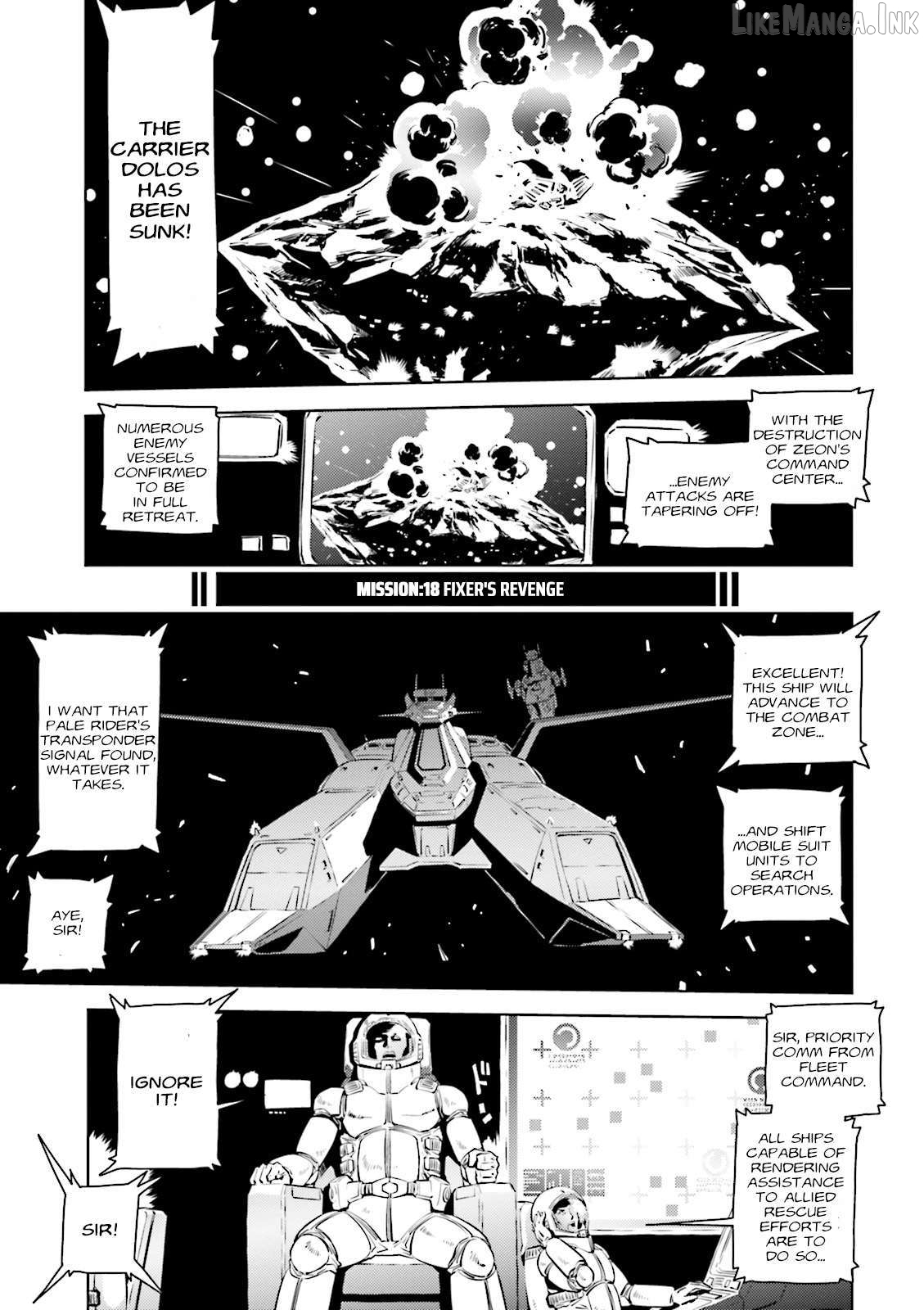 Mobile Suit Gundam Side Story - Missing Link Chapter 18 - page 1