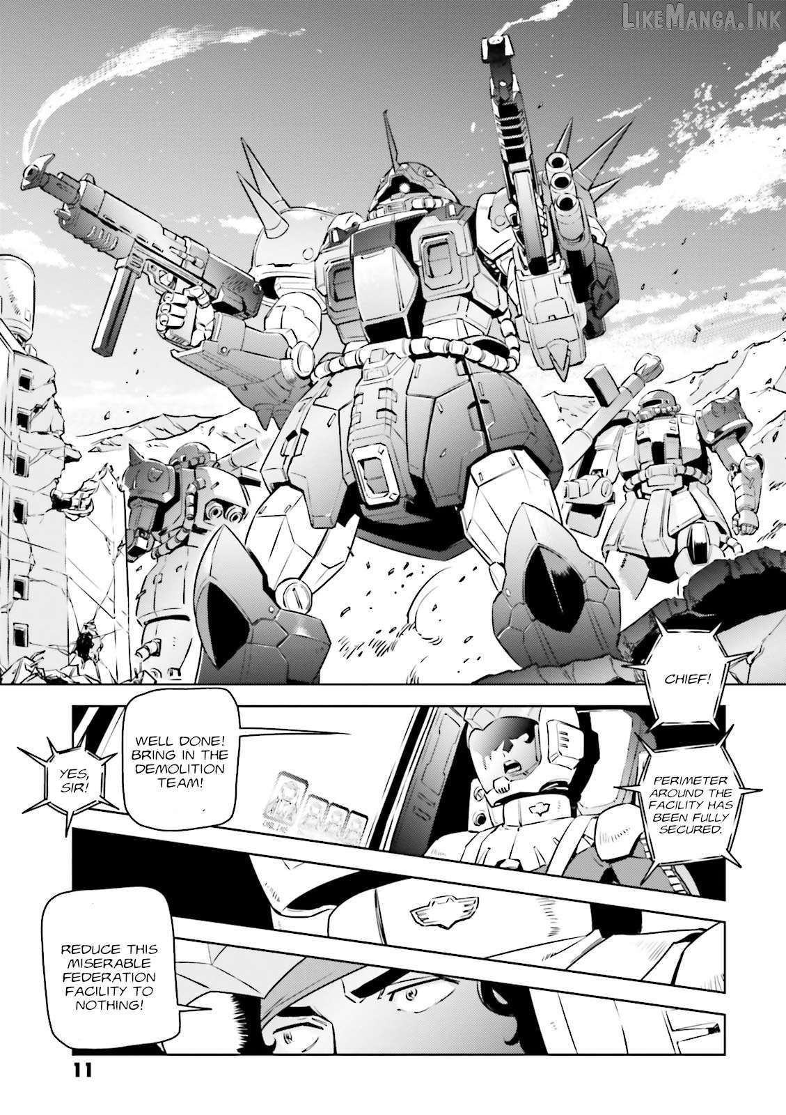 Mobile Suit Gundam Side Story - Missing Link Chapter 19 - page 12