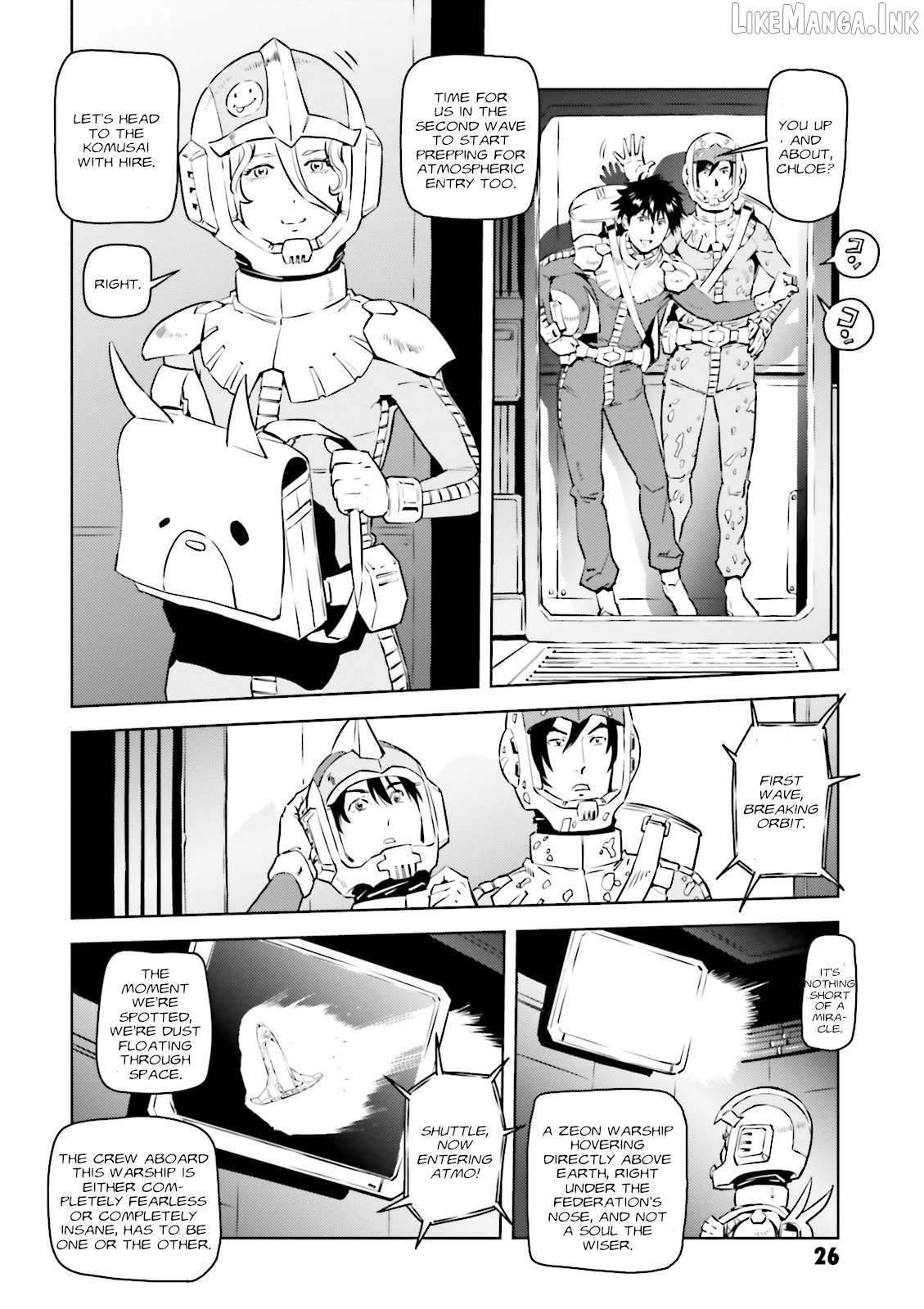 Mobile Suit Gundam Side Story - Missing Link Chapter 19 - page 26