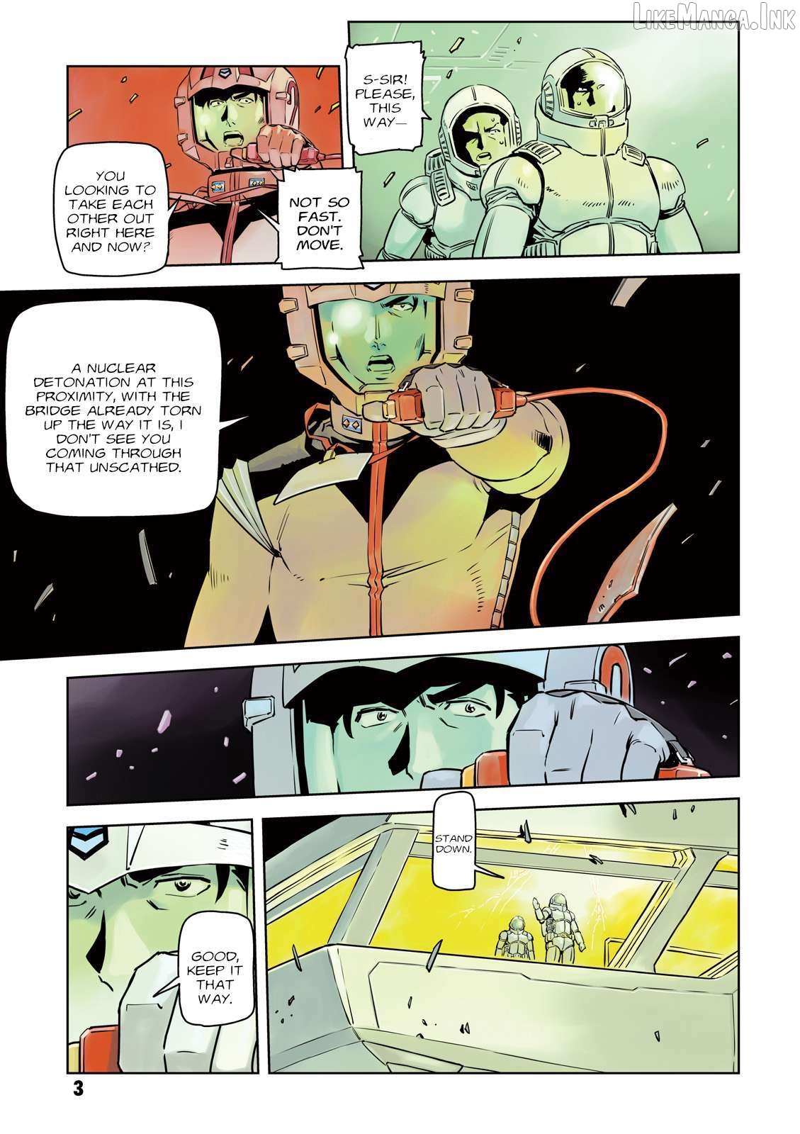 Mobile Suit Gundam Side Story - Missing Link Chapter 19 - page 4