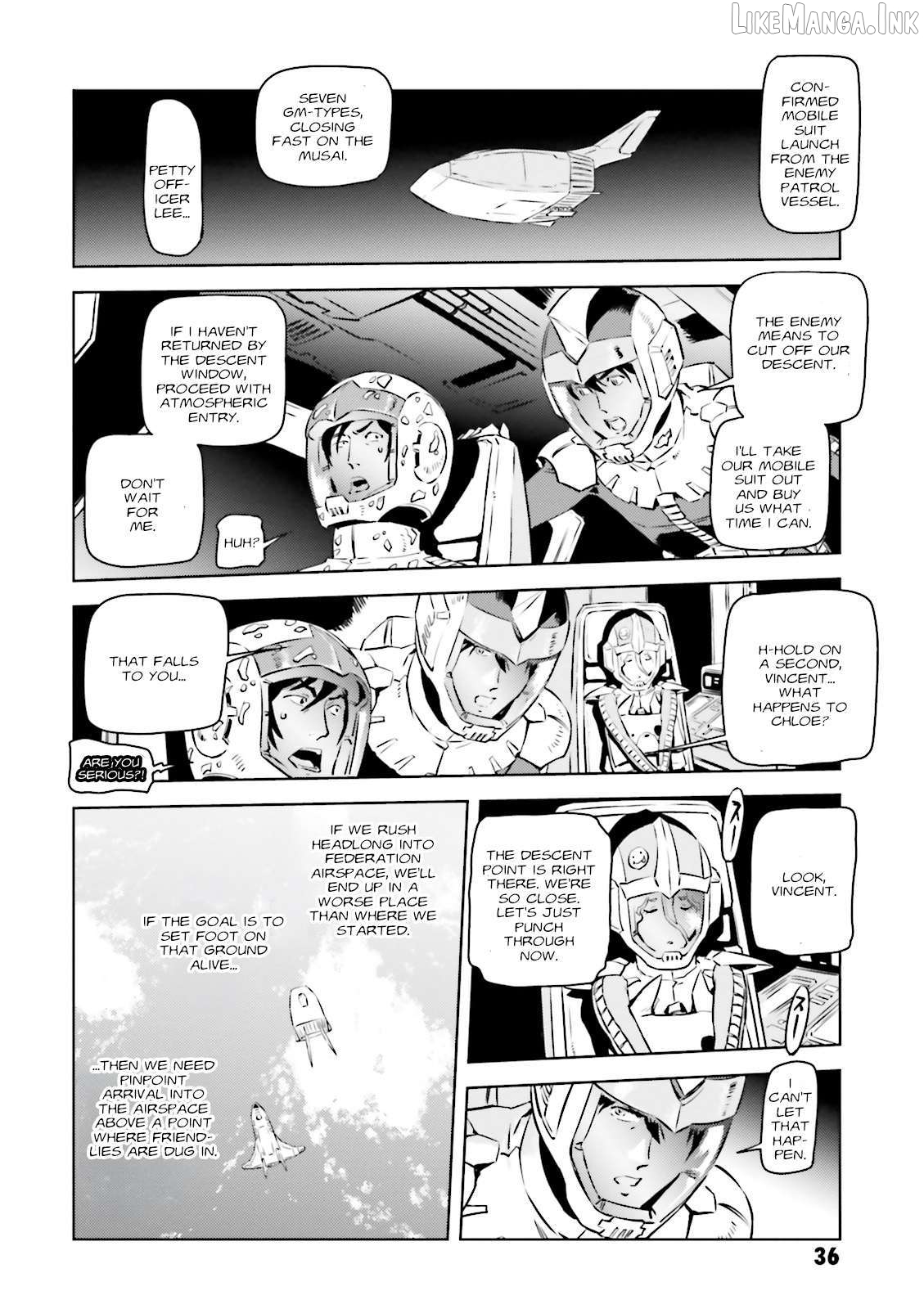 Mobile Suit Gundam Side Story - Missing Link Chapter 20 - page 6