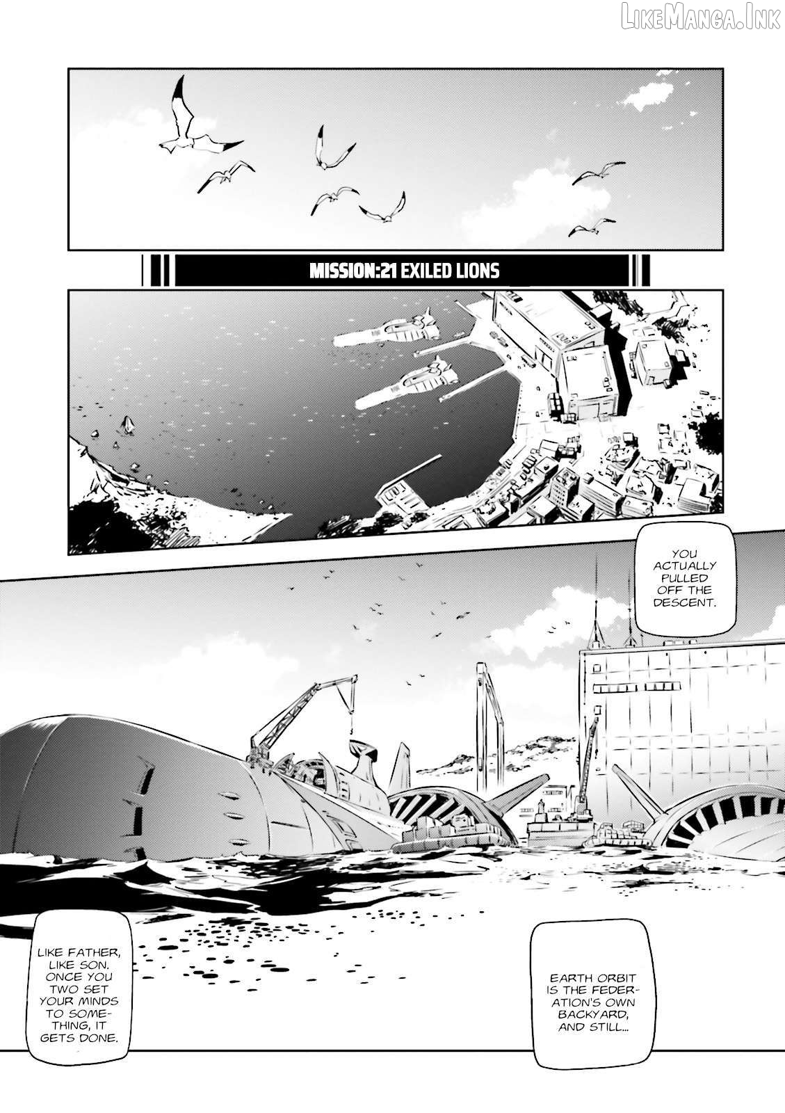 Mobile Suit Gundam Side Story - Missing Link Chapter 21 - page 1