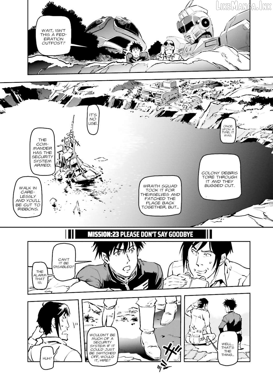 Mobile Suit Gundam Side Story - Missing Link Chapter 23 - page 1