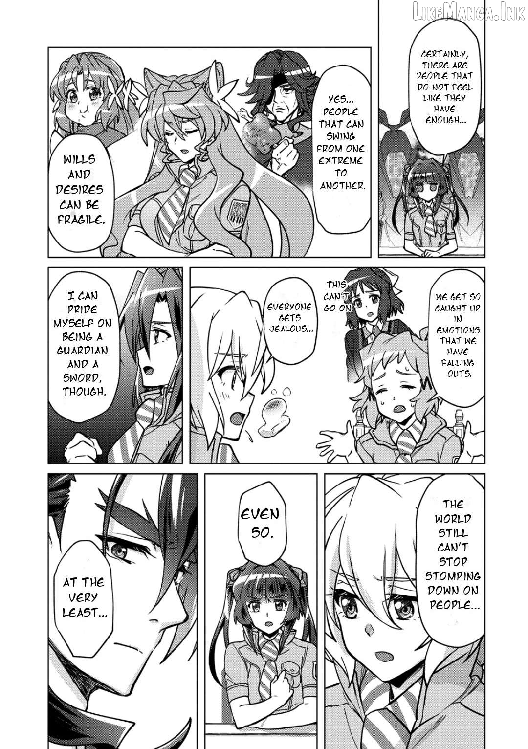 Senki Kanshoku Symphogear ~Shirabemeshi~ Chapter 49 - page 18