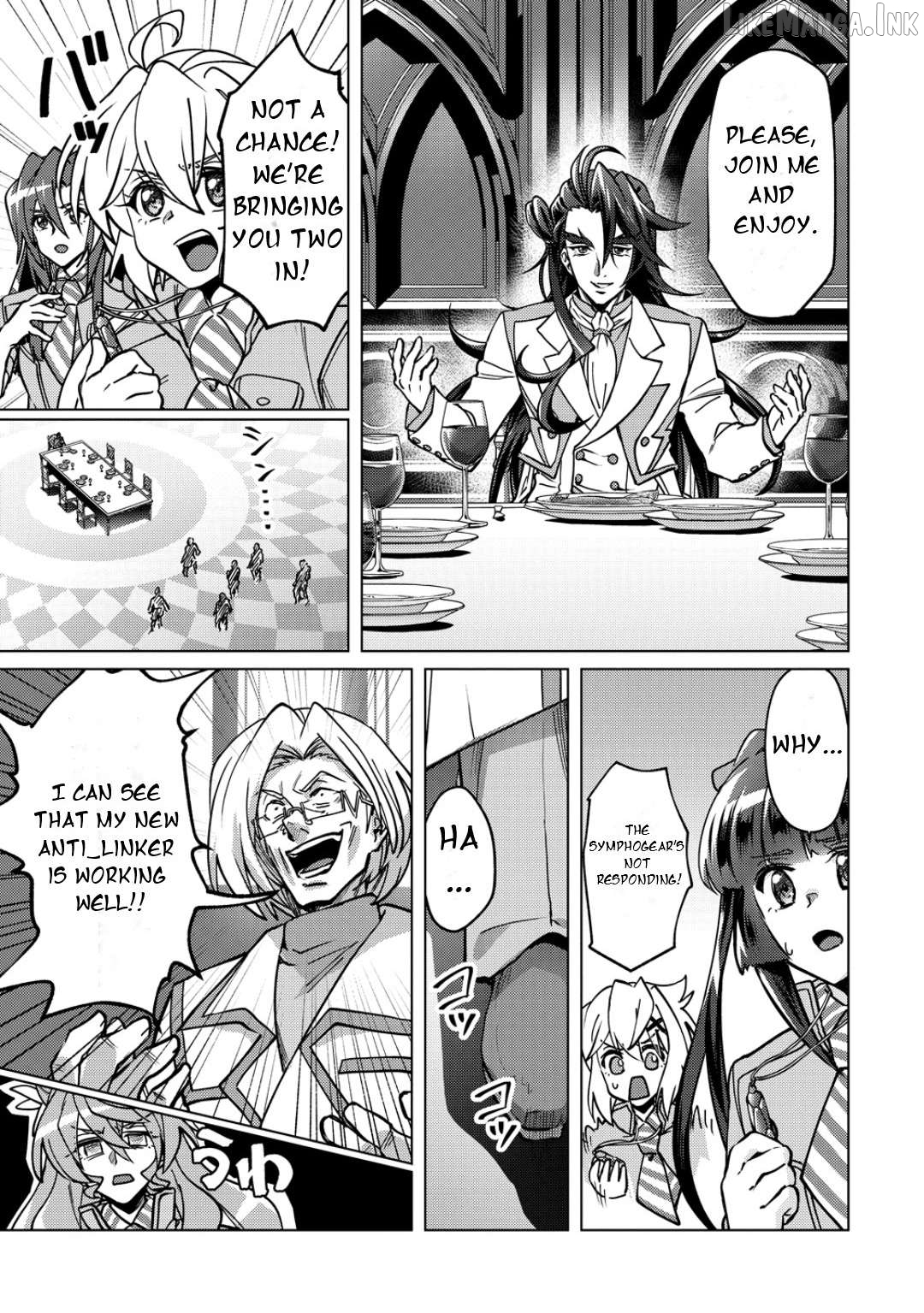 Senki Kanshoku Symphogear ~Shirabemeshi~ Chapter 49 - page 8