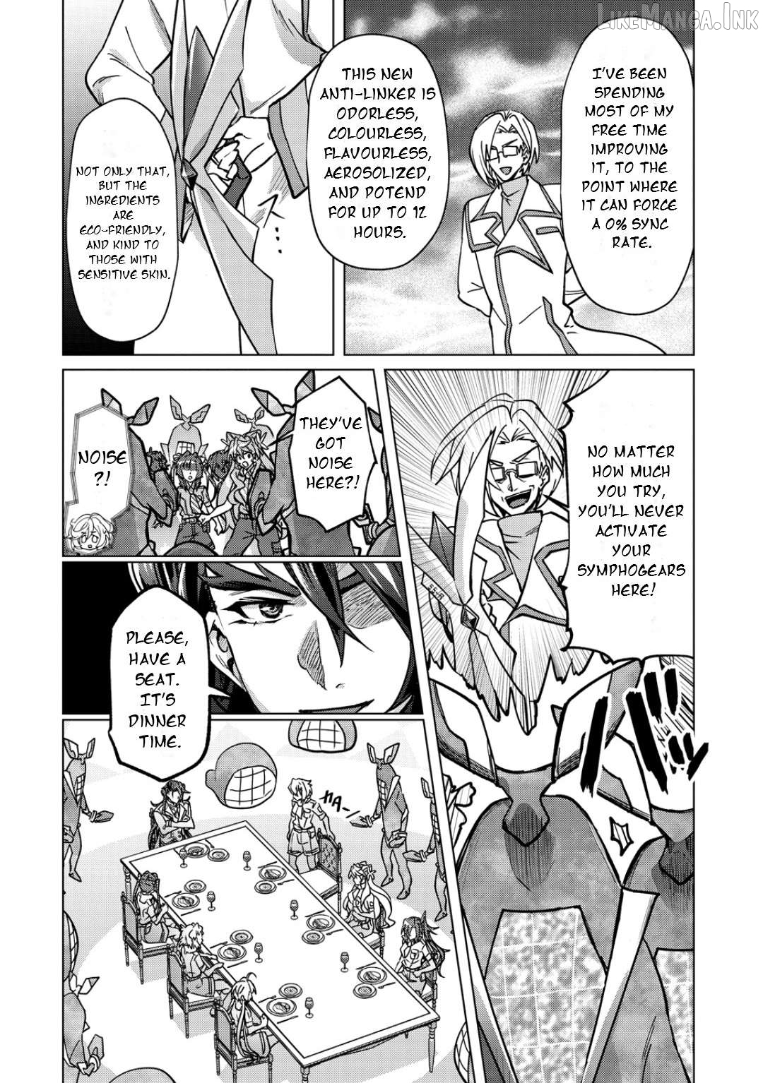 Senki Kanshoku Symphogear ~Shirabemeshi~ Chapter 49 - page 9