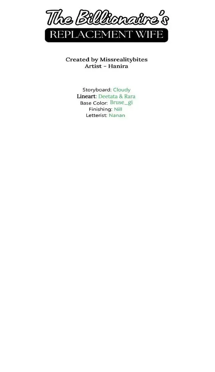 The Billionaire's Replacement Wife Chapter 84 - page 97