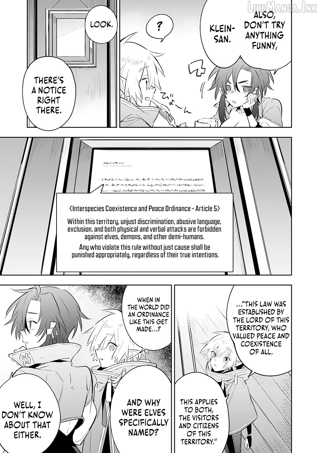 Majutsu Wo Kiwamete Tabi Ni Deta Tensei Elf, Moteamashita Jumyou De Ikeru Densetsu To Naru Chapter 29 - page 6