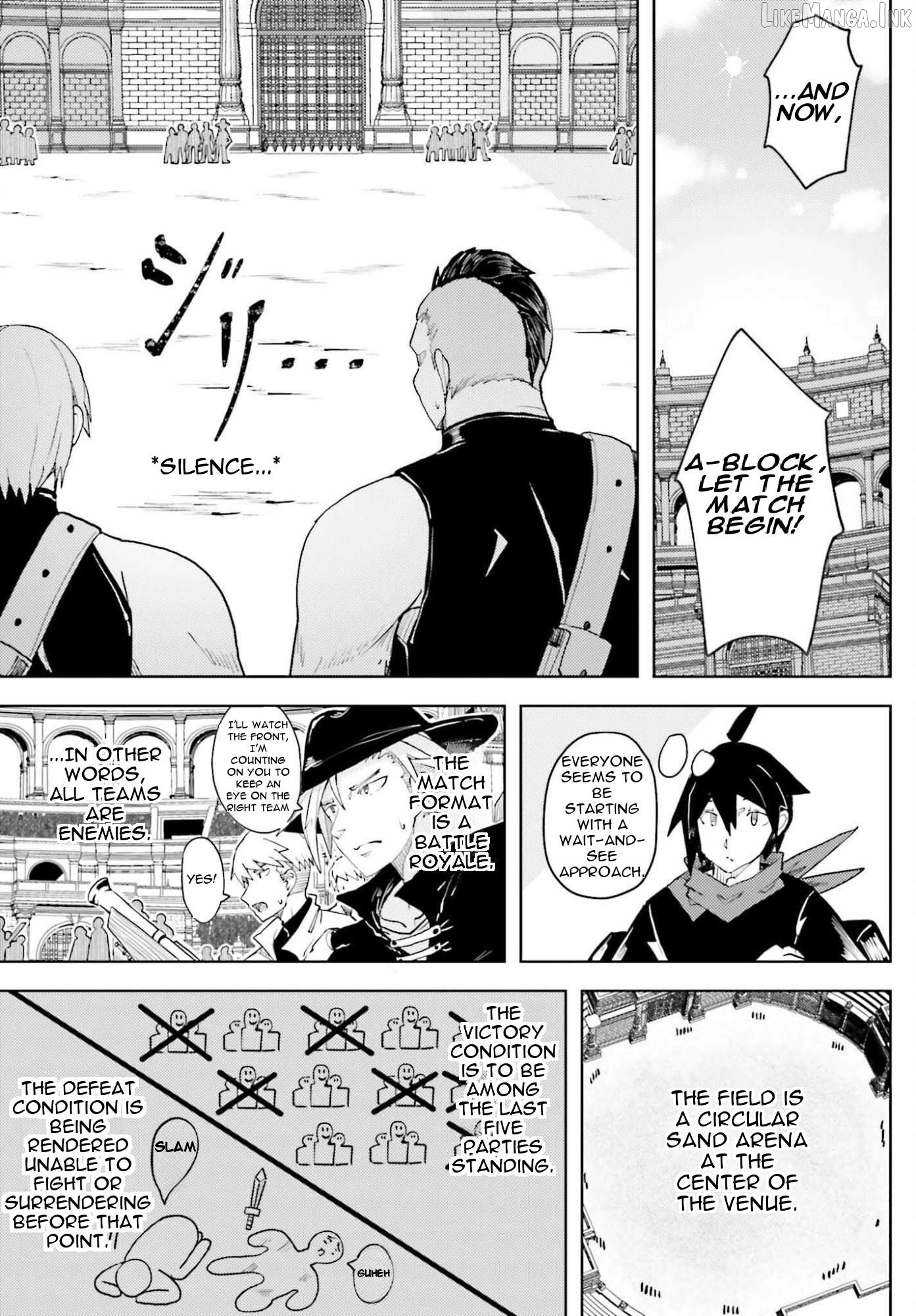 A Heroic Tale About Starting With a Personal Relations Cheat(Ability) and Letting Others Do the Job Chapter 44 - page 12