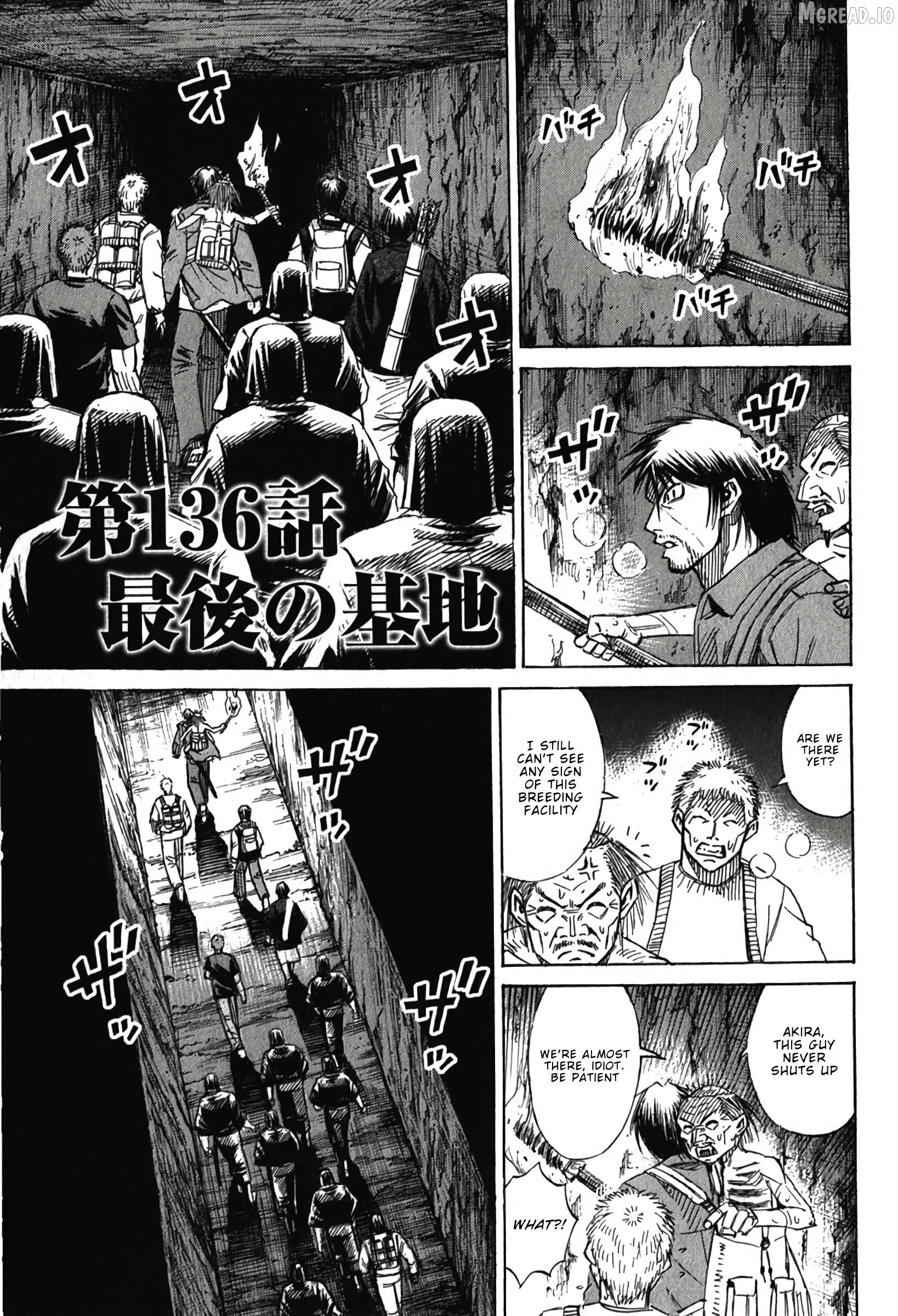 Higanjima - Last 47 Days Chapter 136 - page 1
